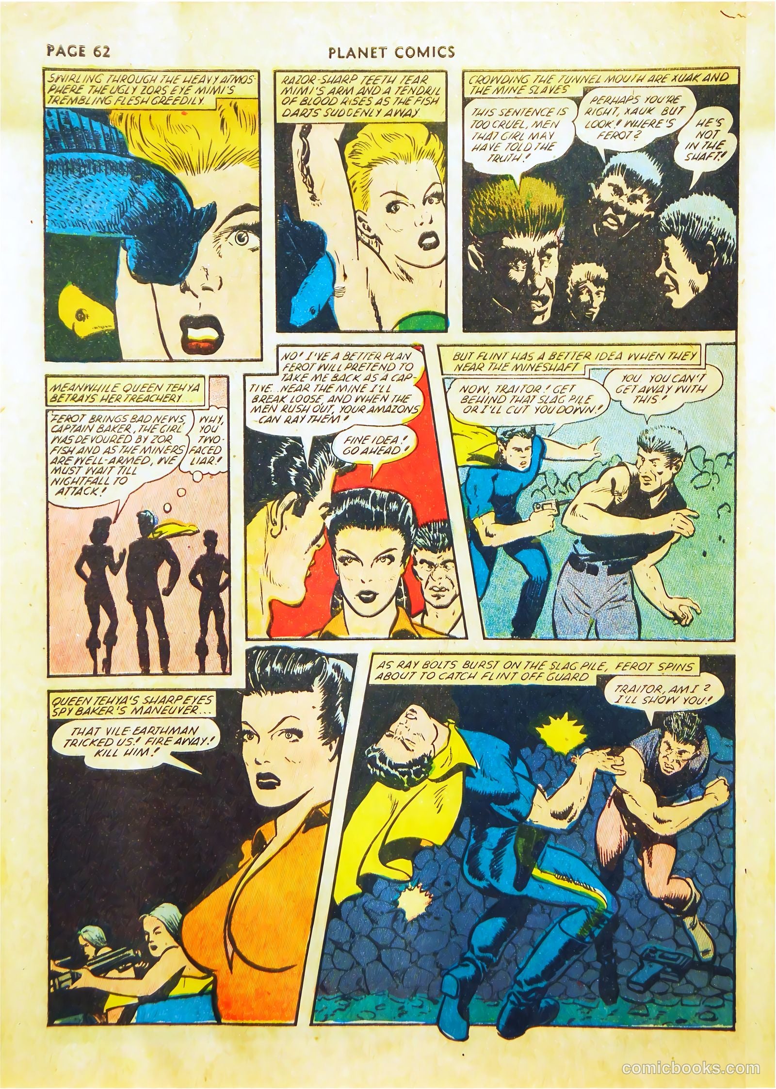 Planet Comics #22 (1943) — page 64 of 68