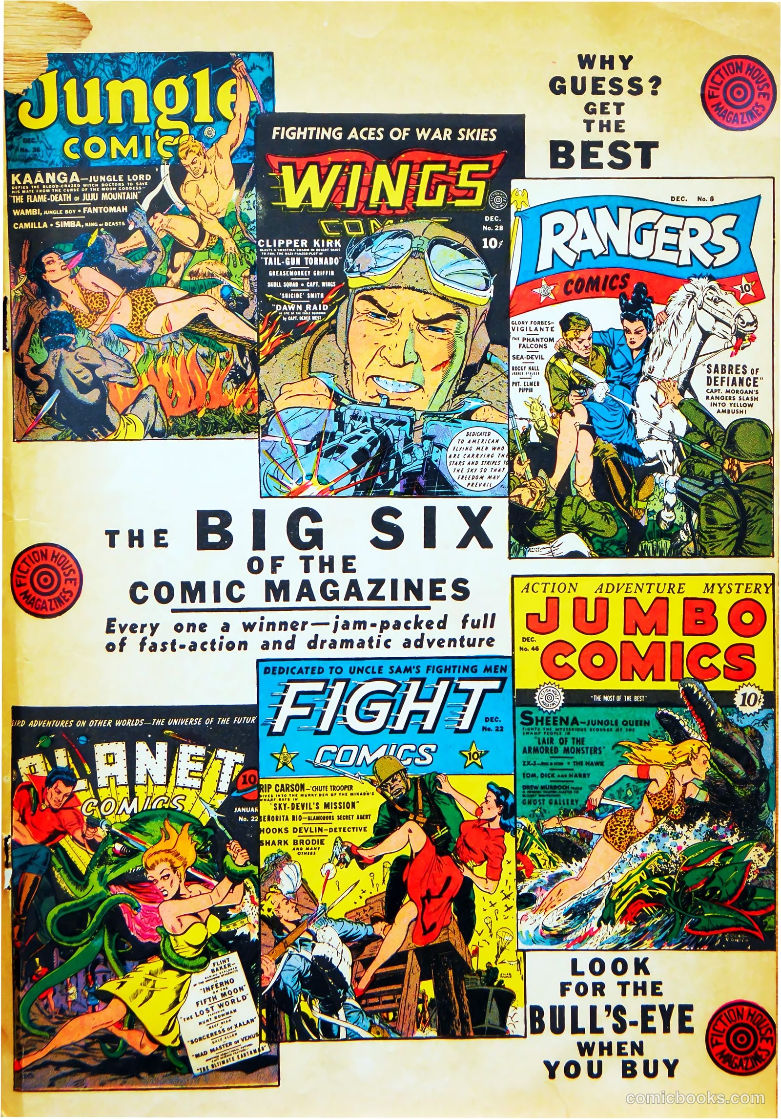 Planet Comics #22 (1943) — page 67 of 68