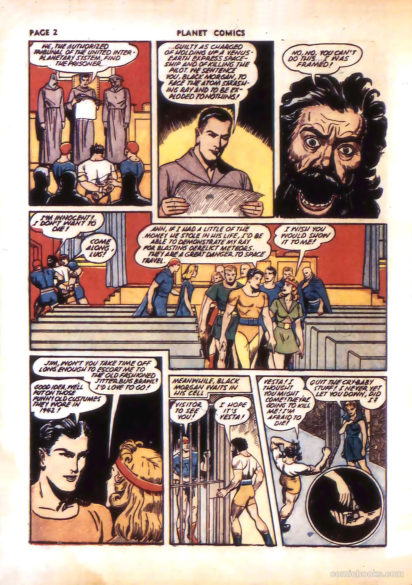 Planet Comics #23 (1943) — page 4 of 67