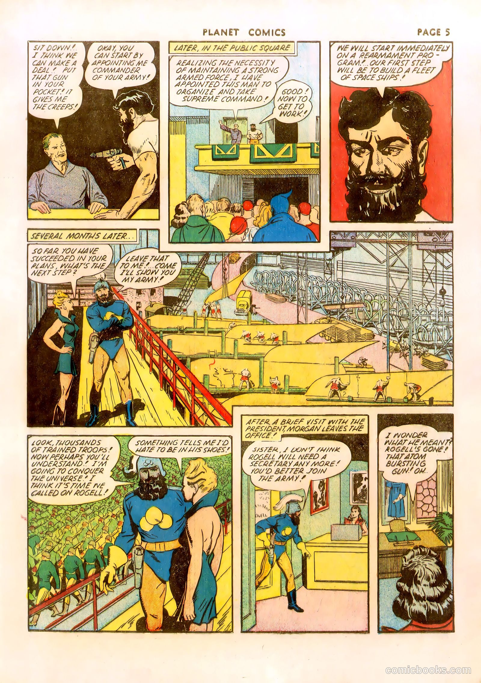 Planet Comics #23 (1943) — page 7 of 67