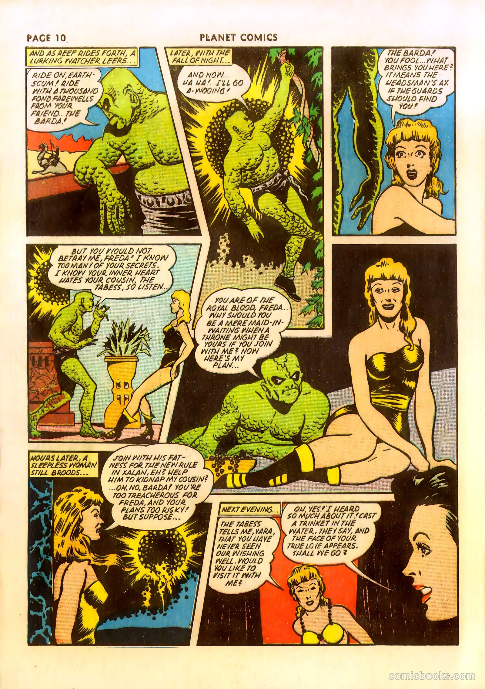 Planet Comics #23 (1943) — page 12 of 67