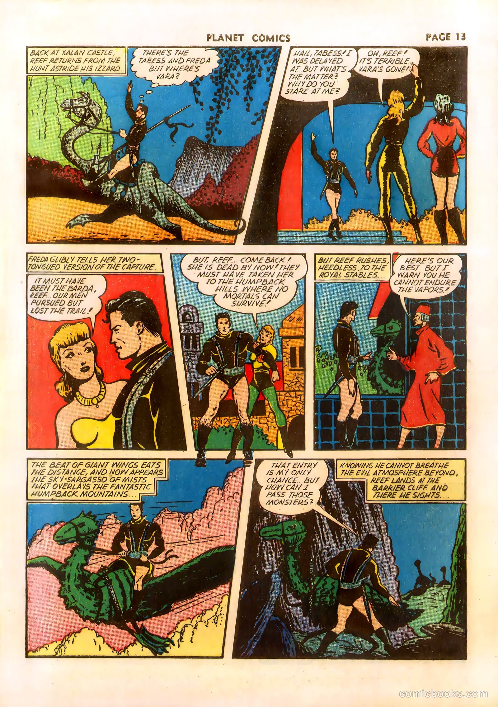 Planet Comics #23 (1943) — page 15 of 67