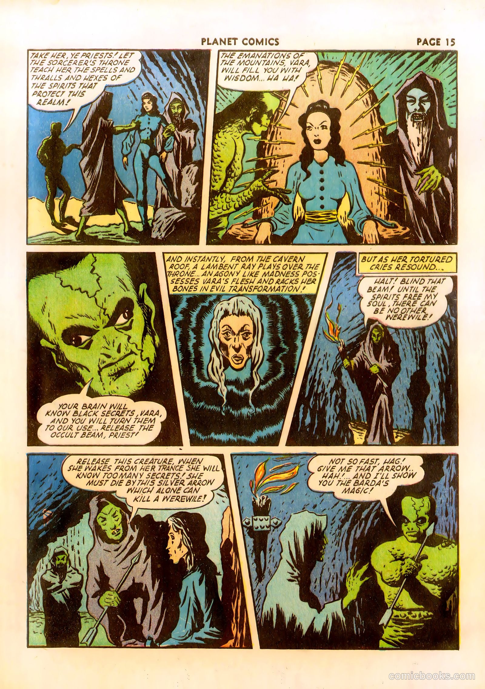 Planet Comics #23 (1943) — page 17 of 67