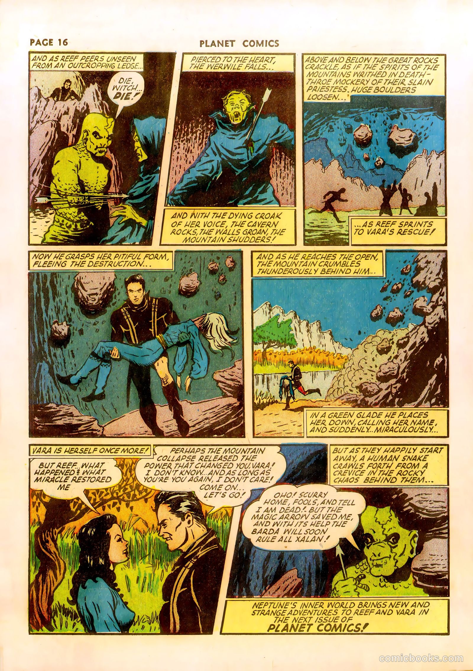 Planet Comics #23 (1943) — page 18 of 67