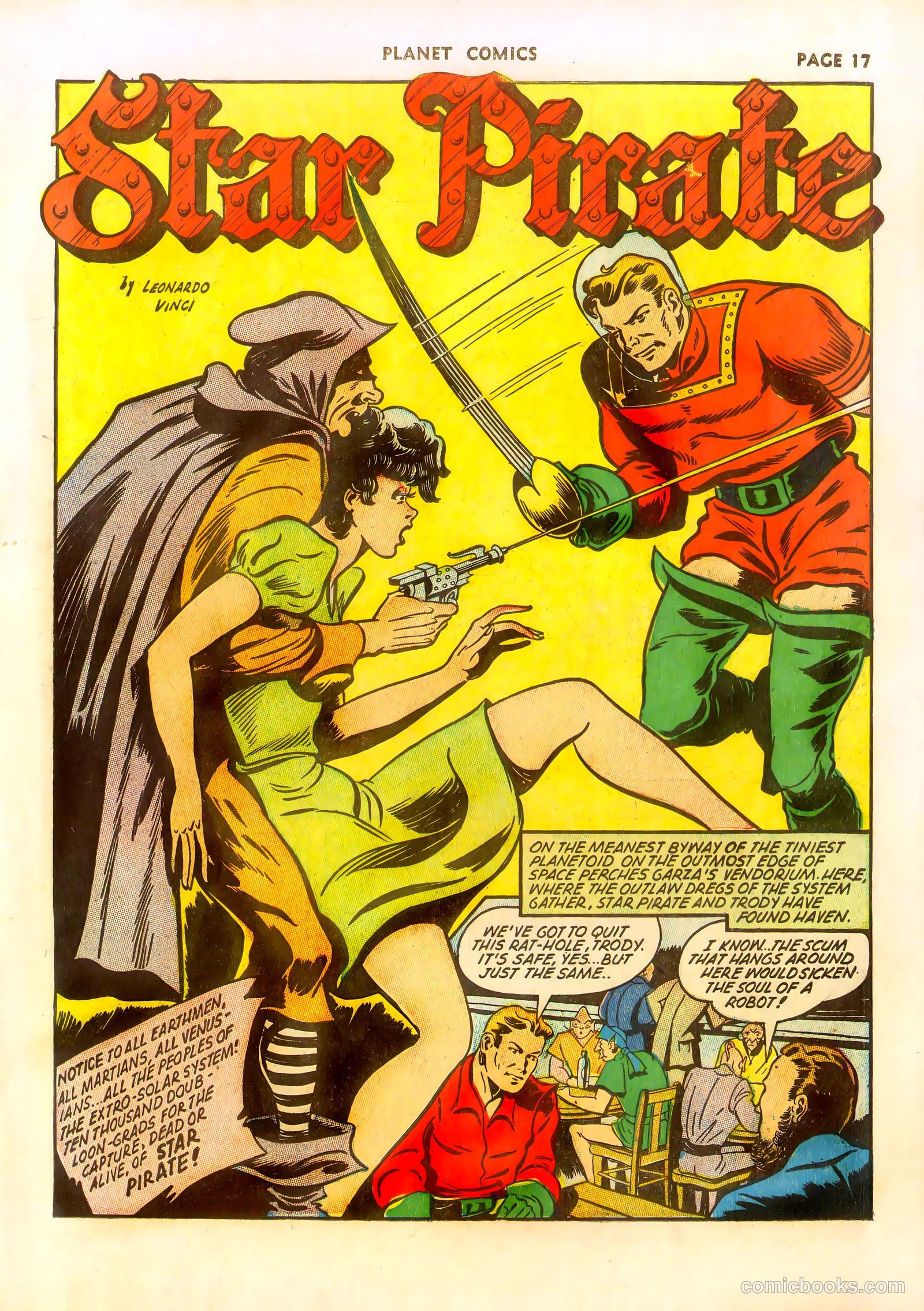 Planet Comics #23 (1943) — page 19 of 67