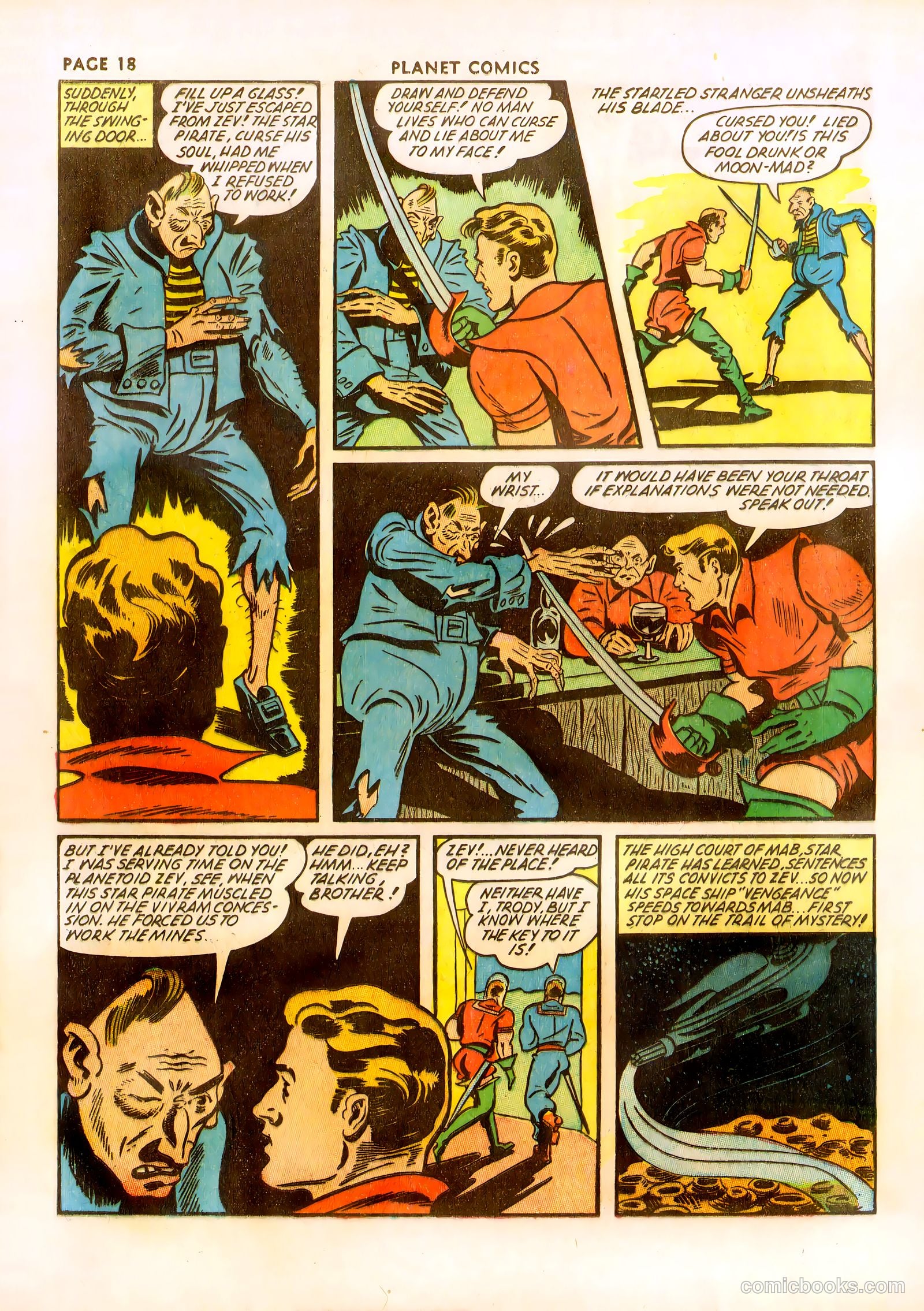 Planet Comics #23 (1943) — page 20 of 67