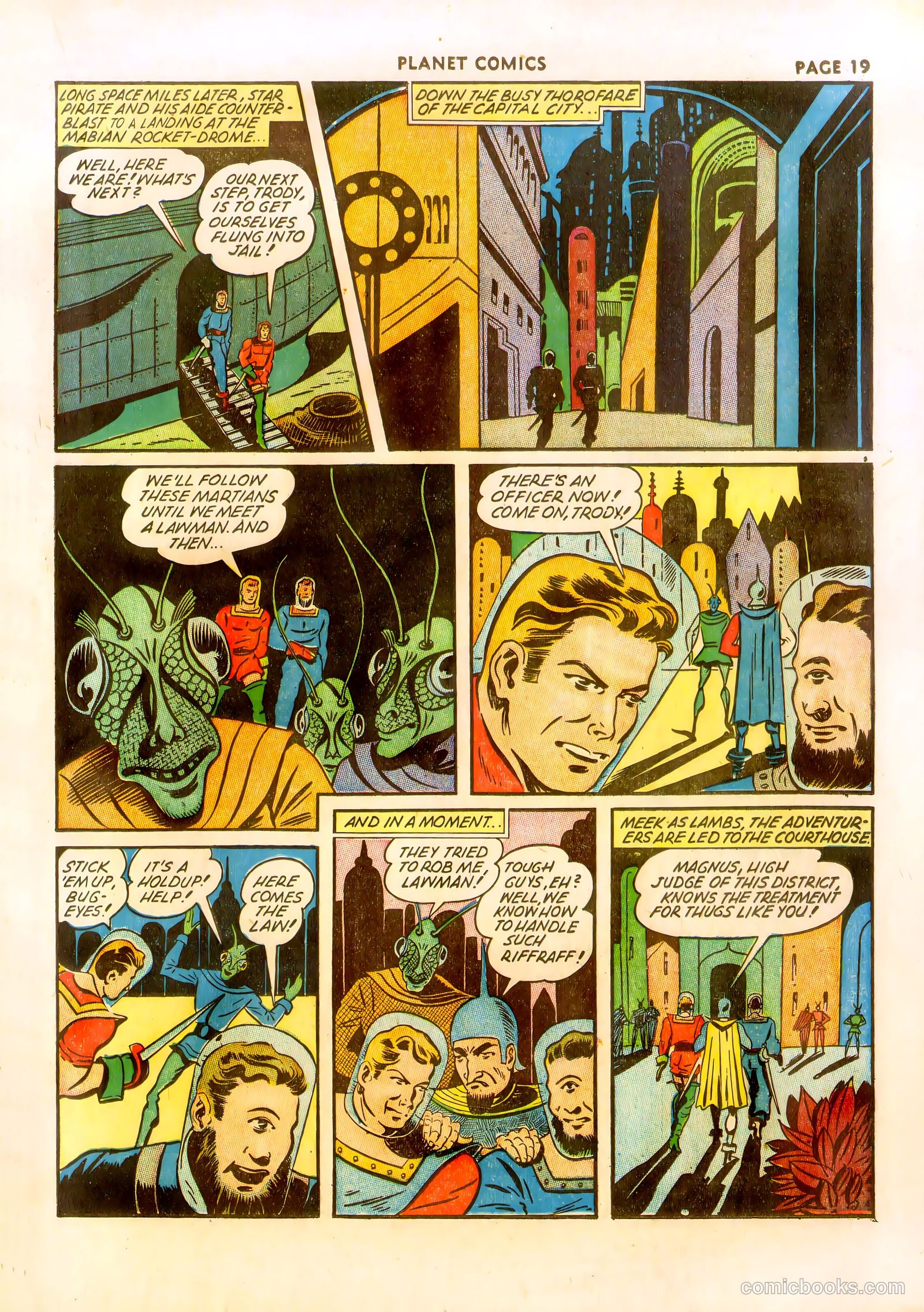 Planet Comics #23 (1943) — page 21 of 67