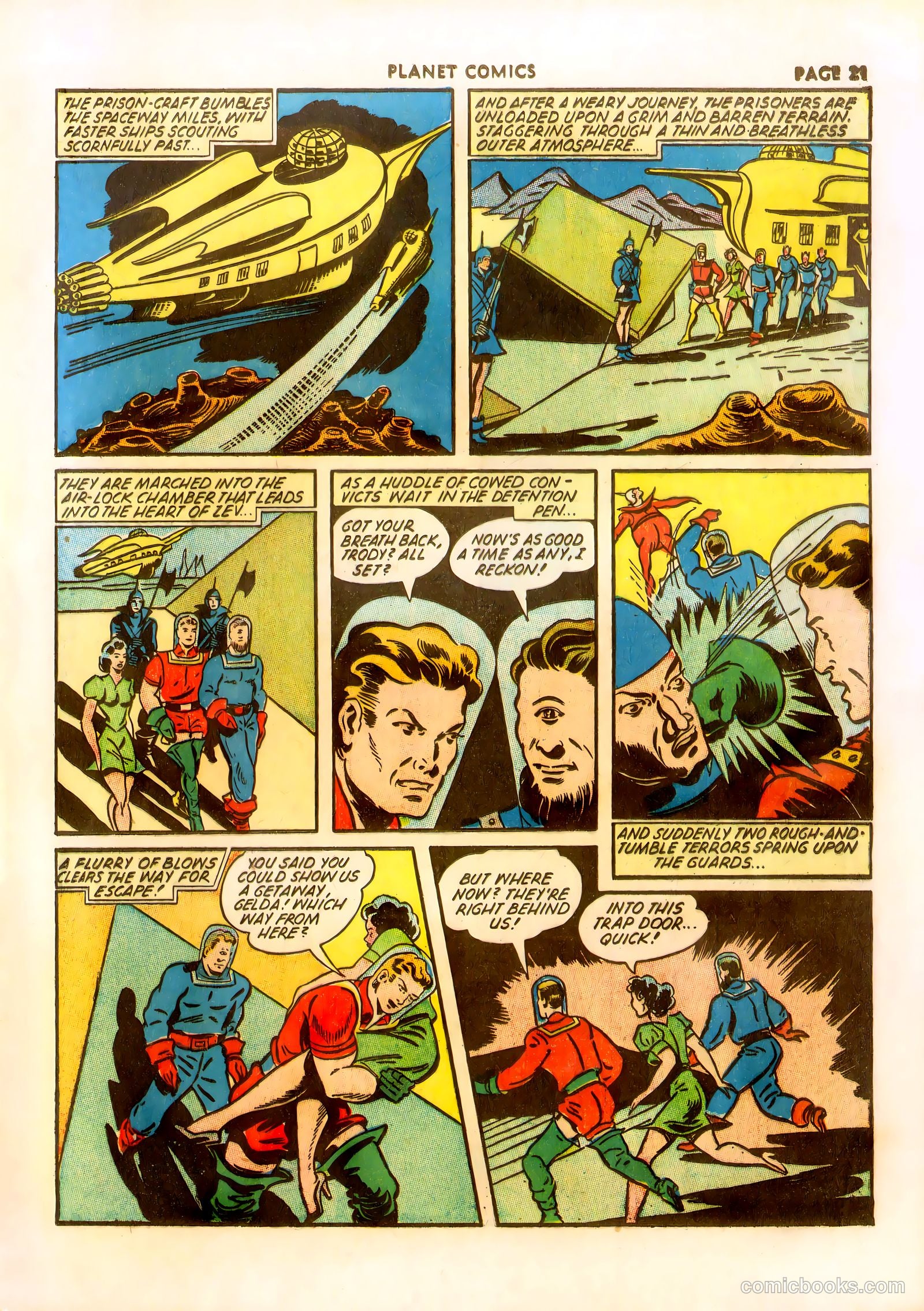 Planet Comics #23 (1943) — page 23 of 67