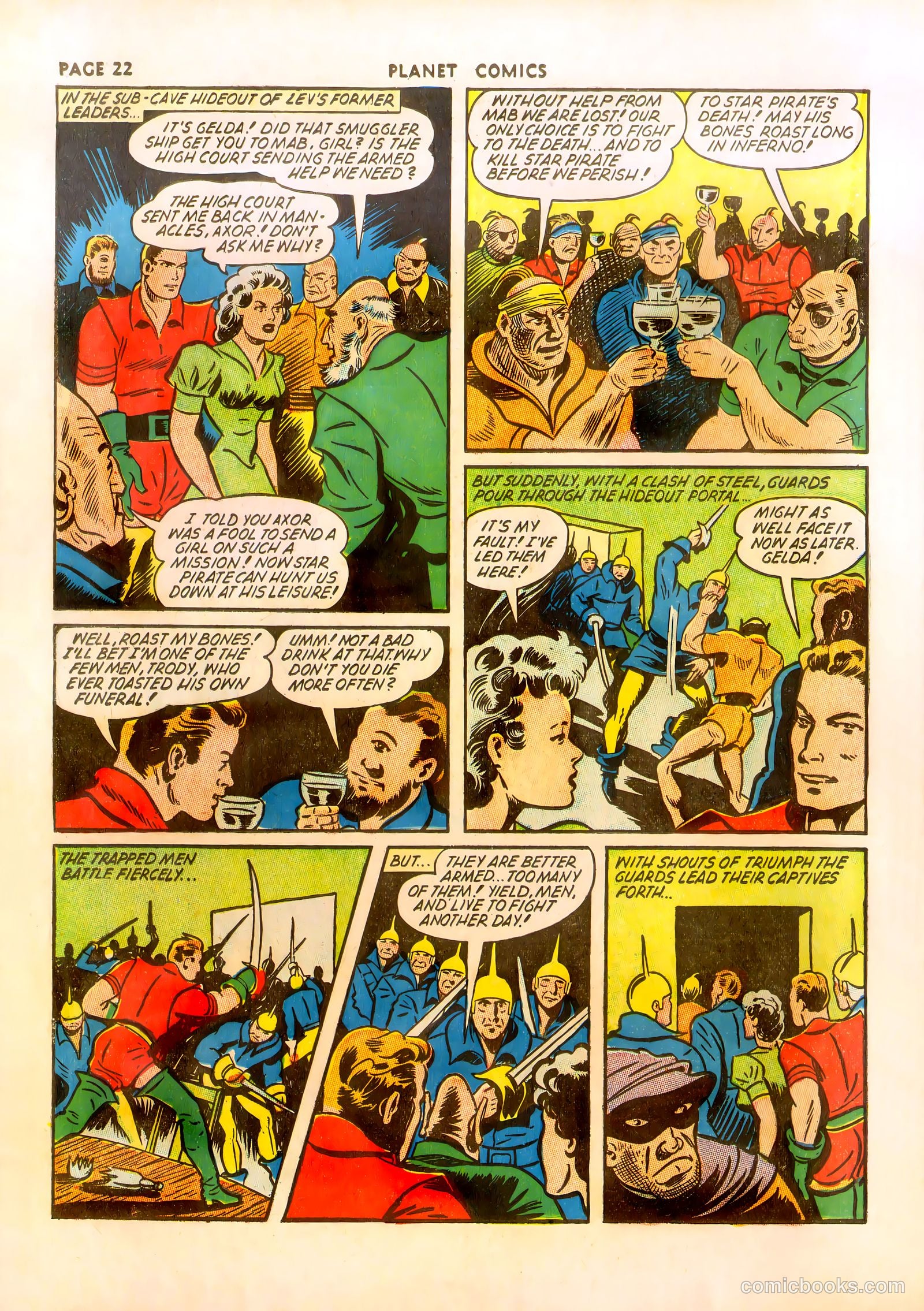 Planet Comics #23 (1943) — page 24 of 67