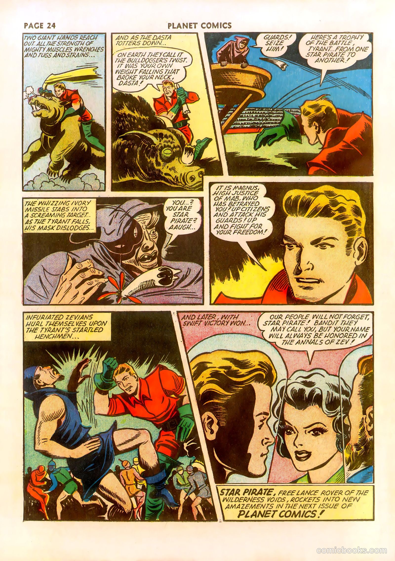 Planet Comics #23 (1943) — page 26 of 67