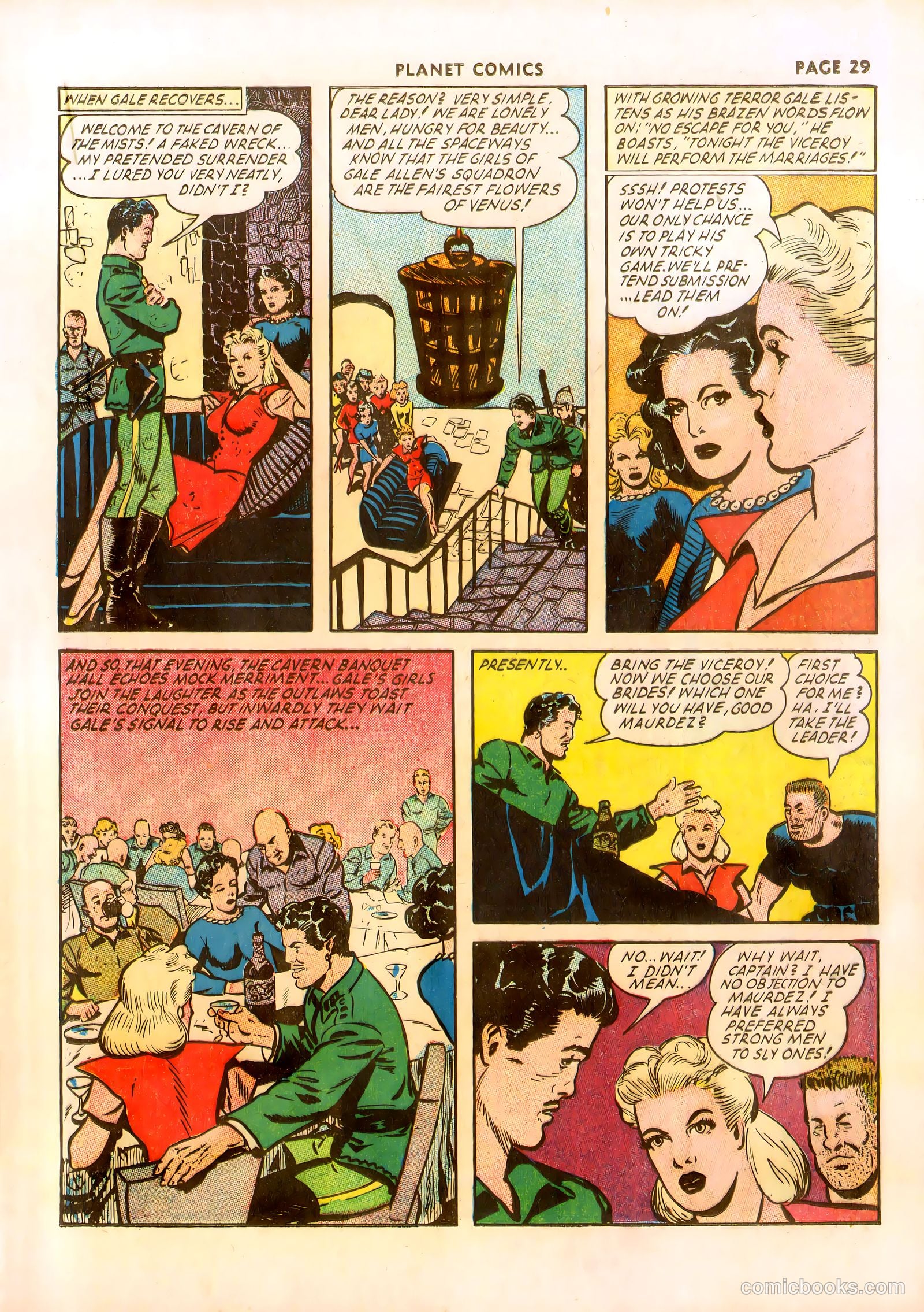 Planet Comics #23 (1943) — page 31 of 67