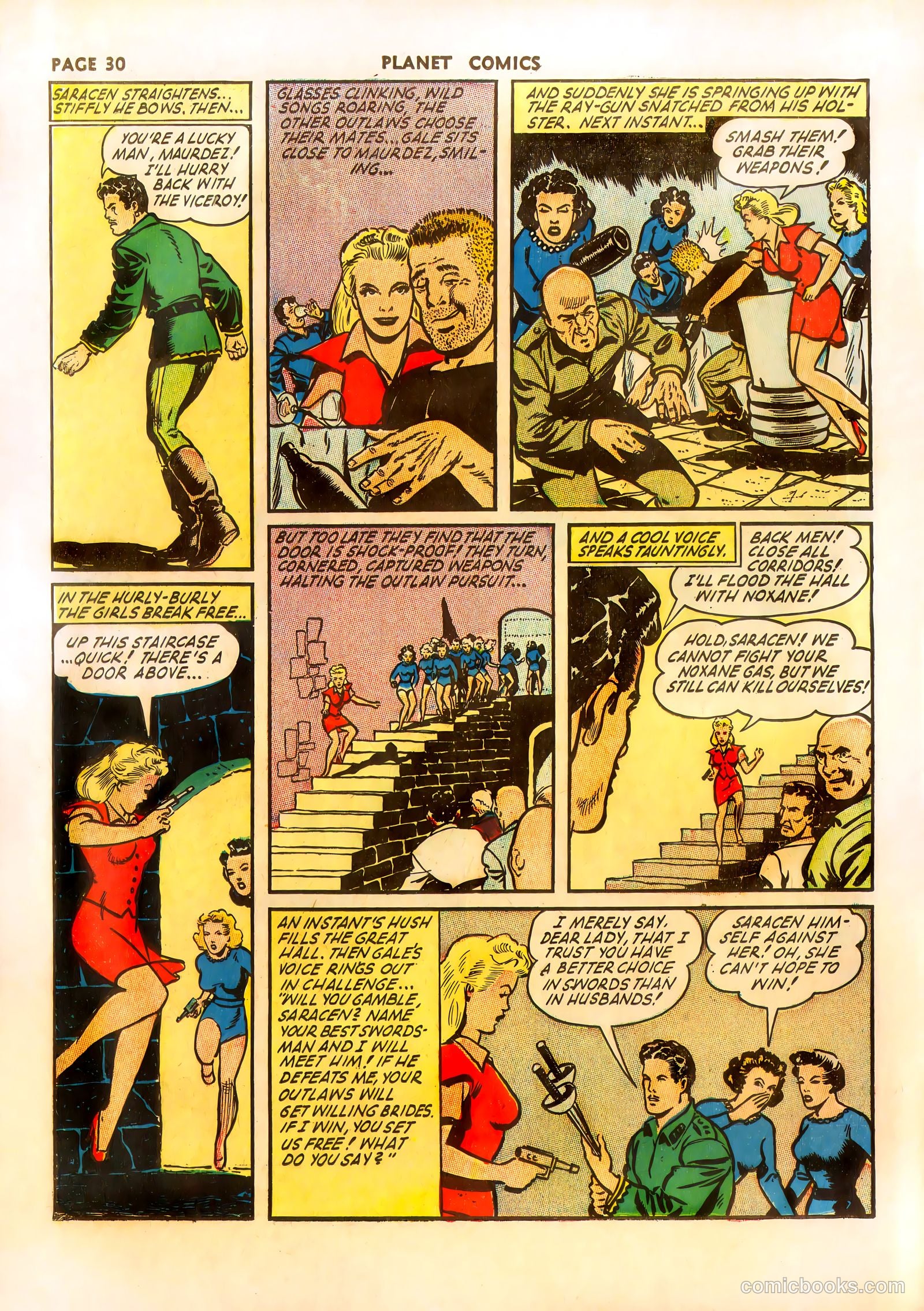 Planet Comics #23 (1943) — page 32 of 67