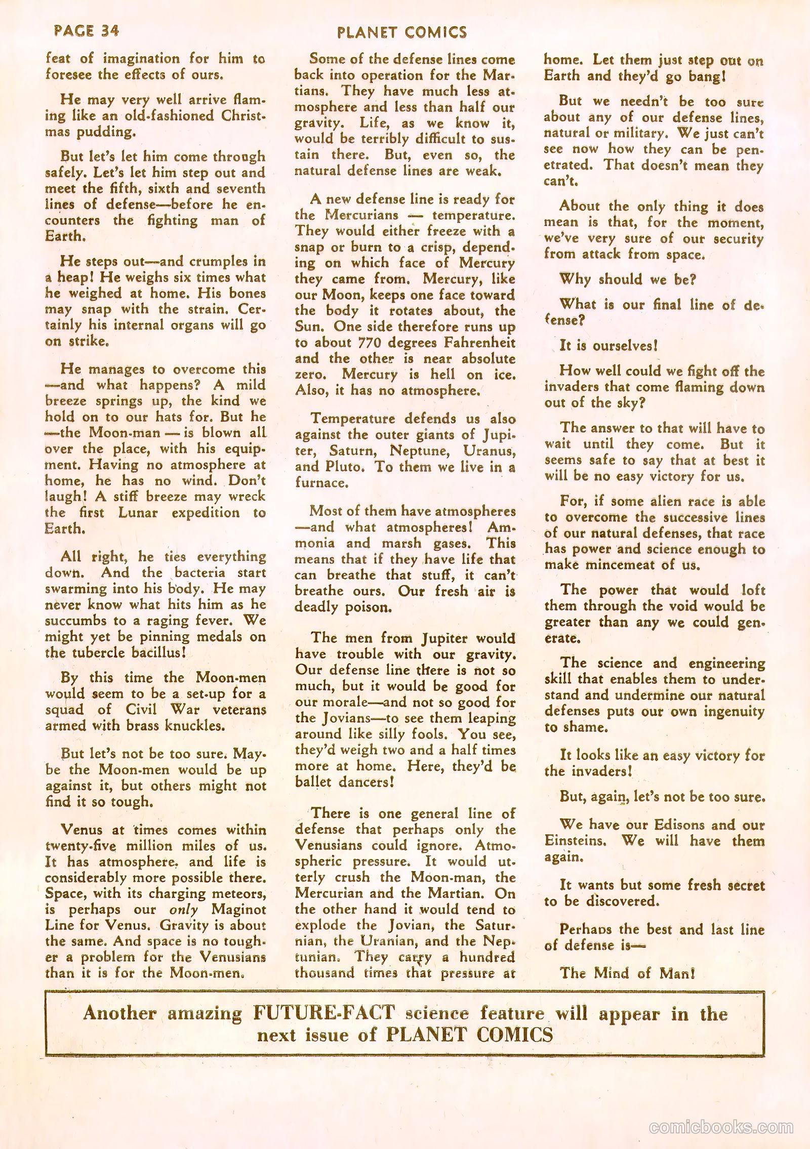 Planet Comics #23 (1943) — page 35 of 67