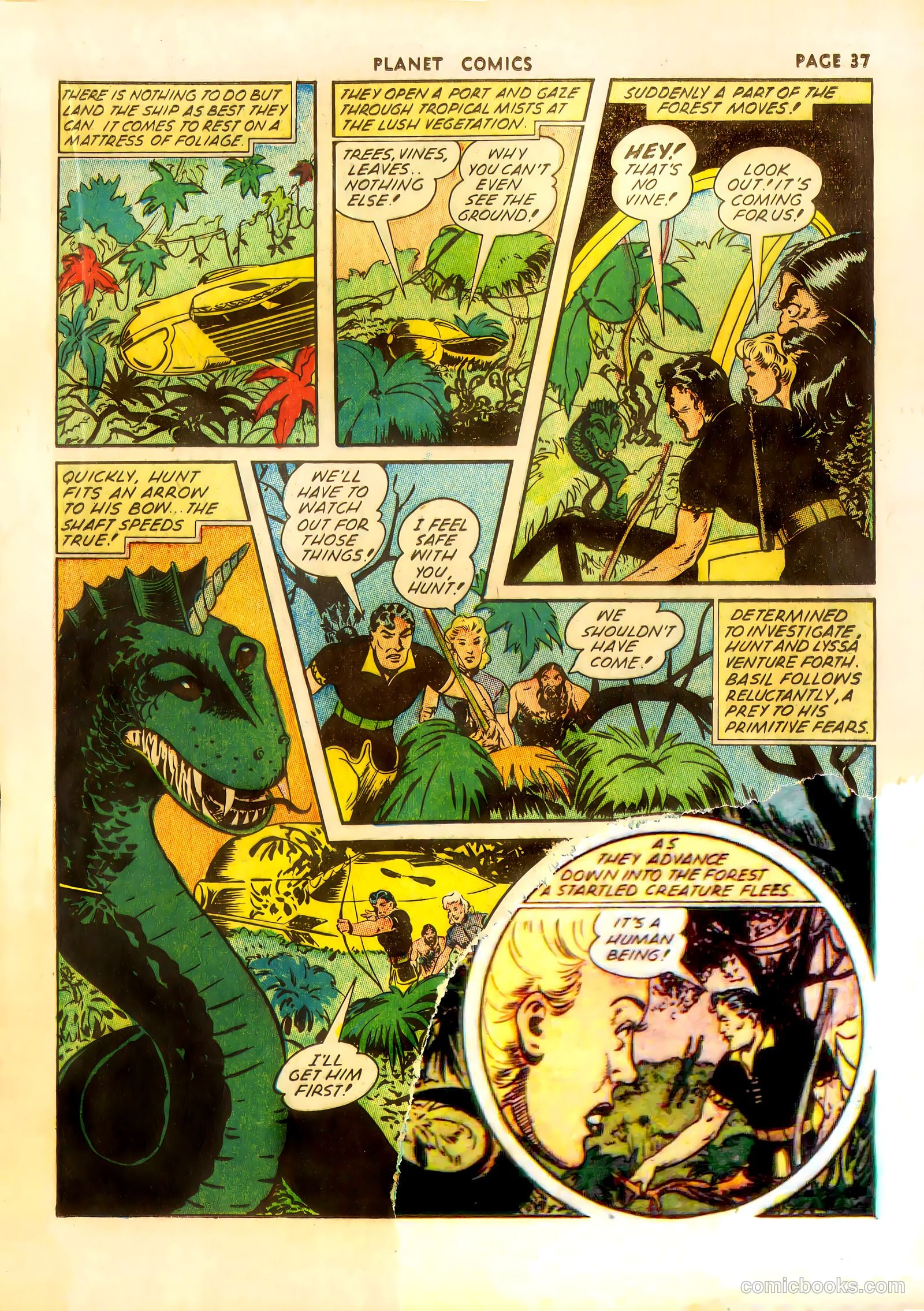 Planet Comics #23 (1943) — page 38 of 67
