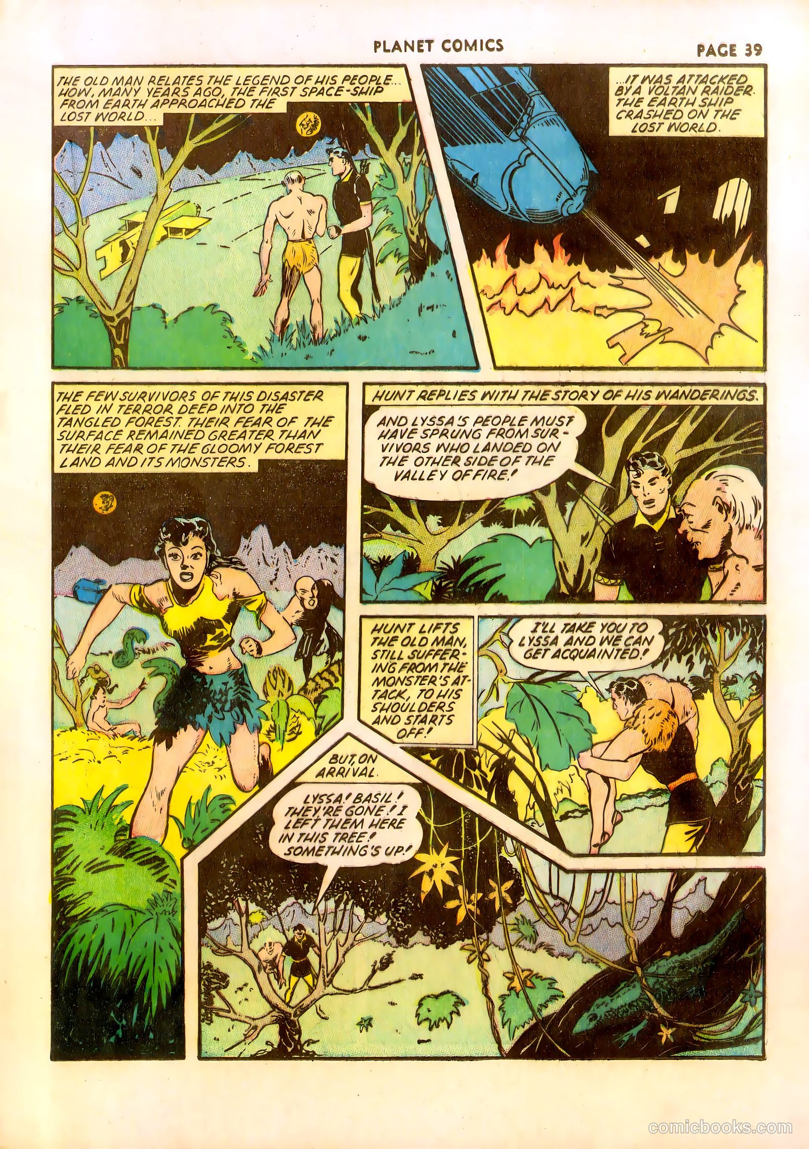 Planet Comics #23 (1943) — page 40 of 67