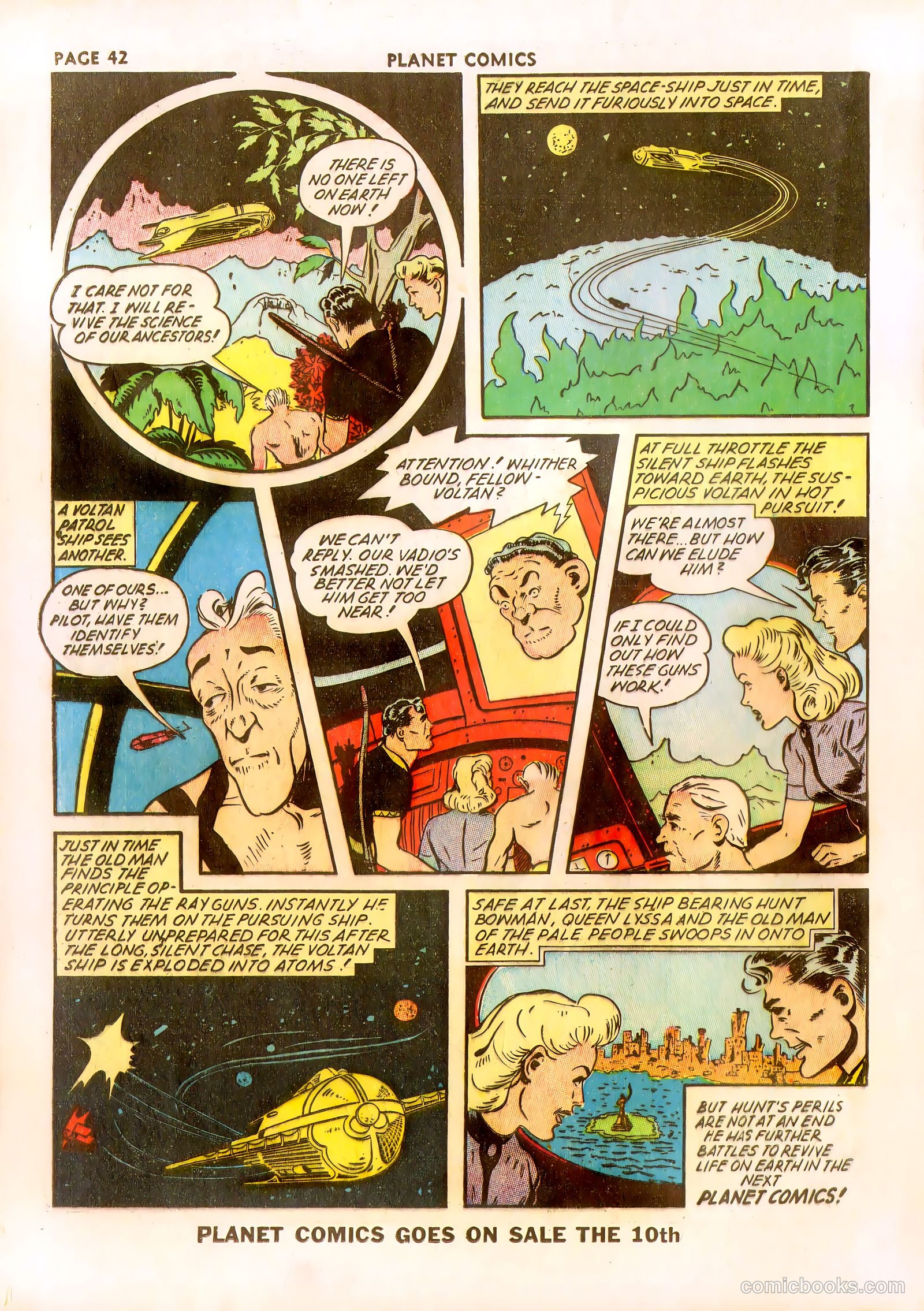 Planet Comics #23 (1943) — page 43 of 67