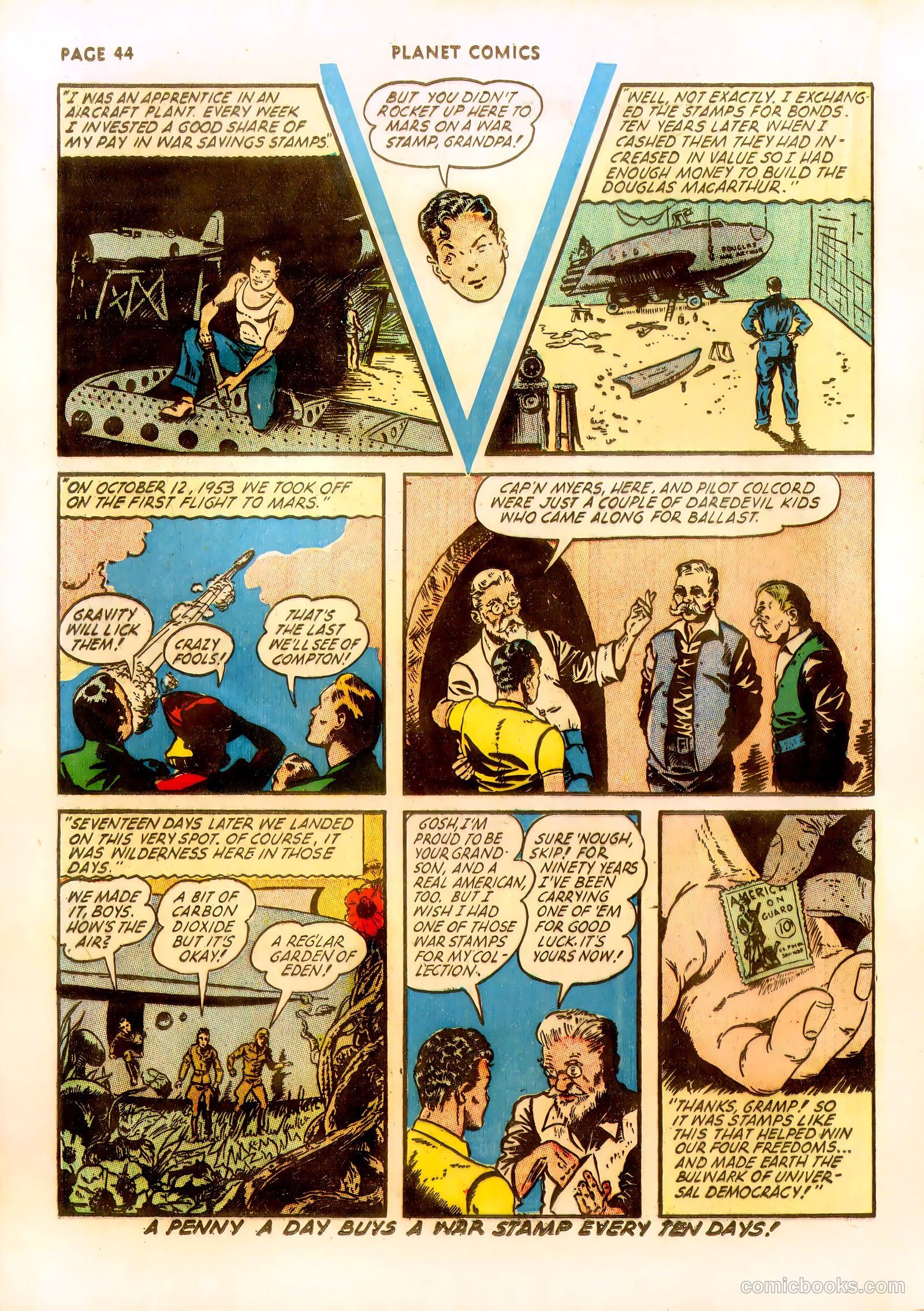 Planet Comics #23 (1943) — page 45 of 67