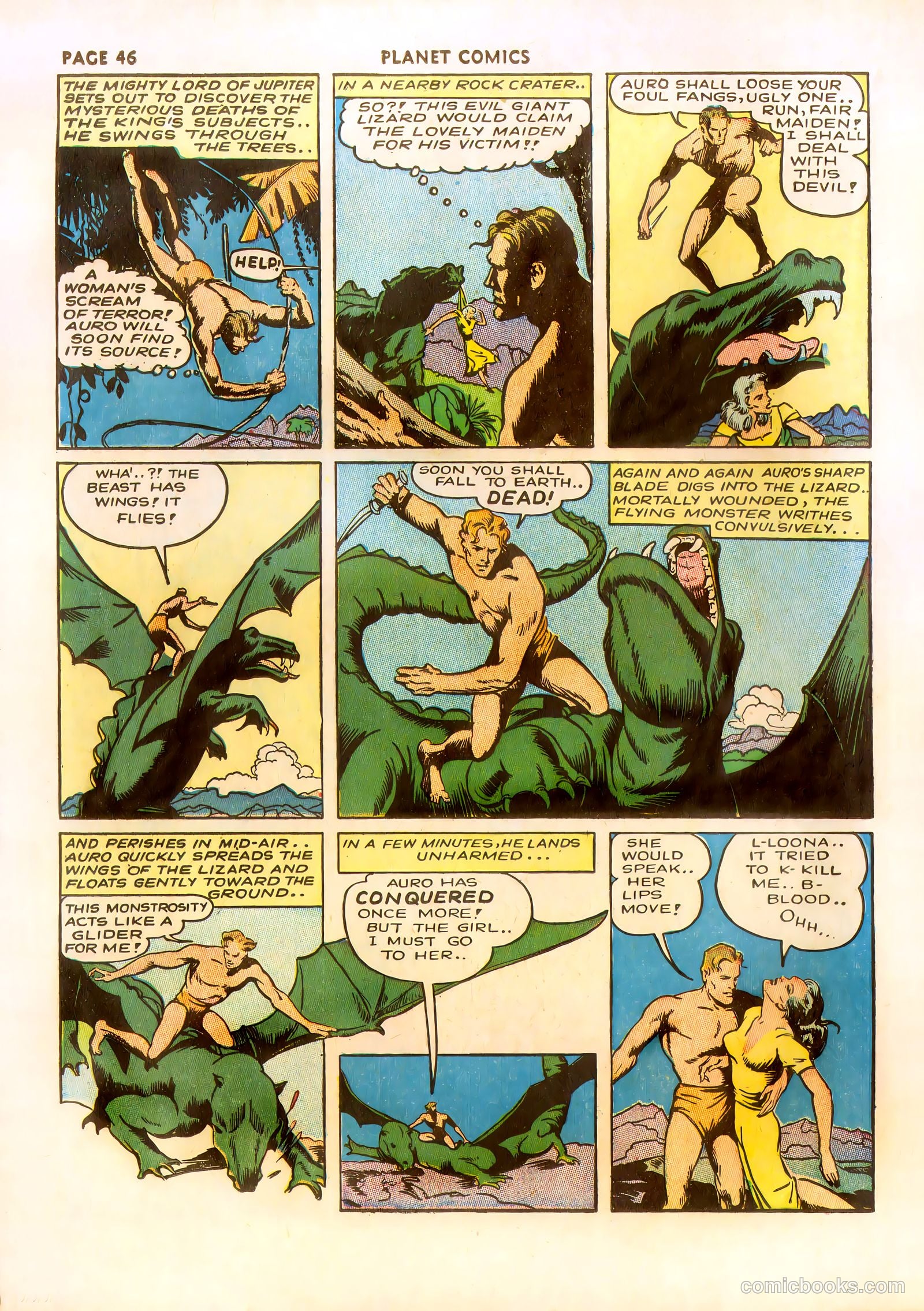 Planet Comics #23 (1943) — page 47 of 67