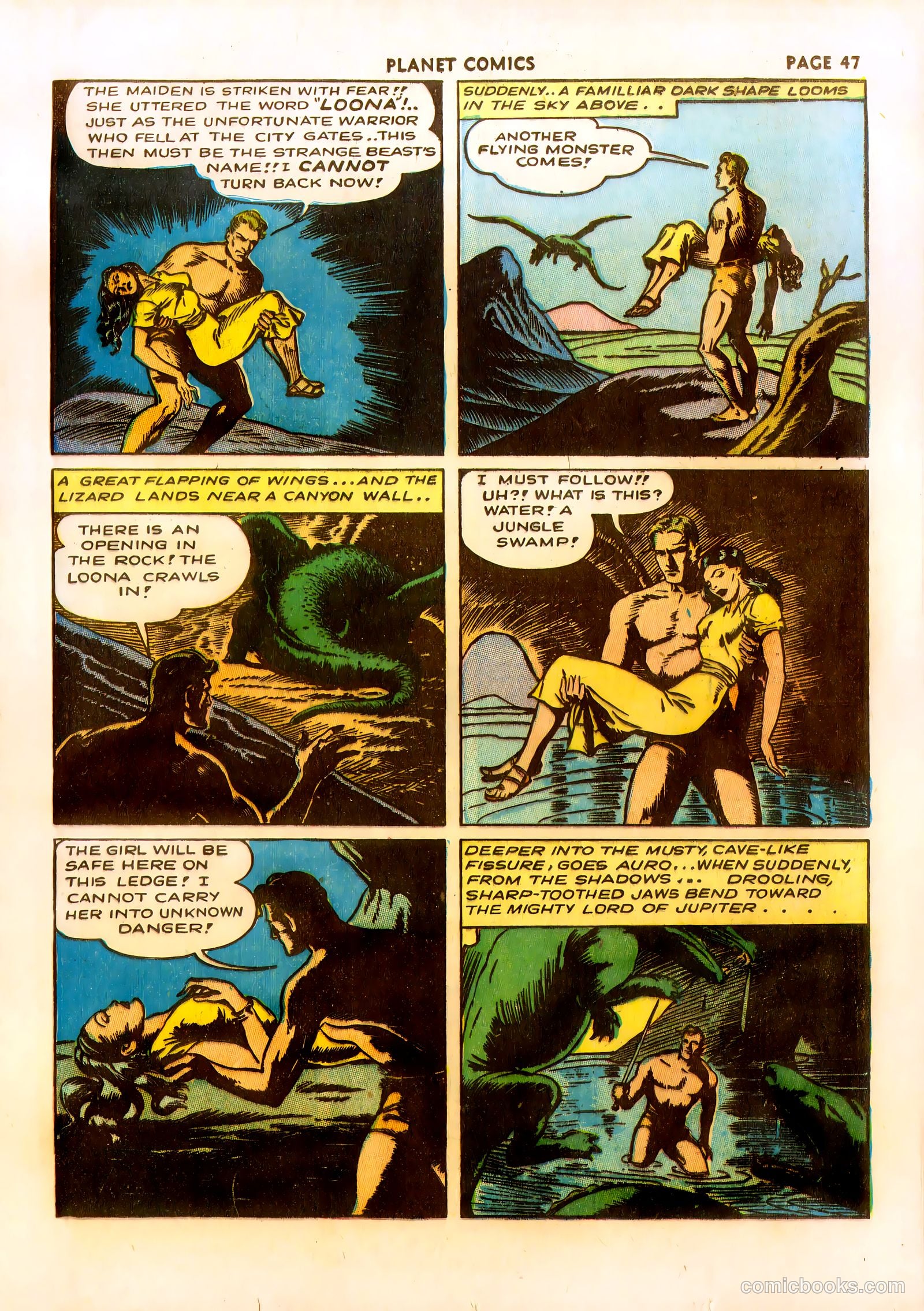 Planet Comics #23 (1943) — page 48 of 67
