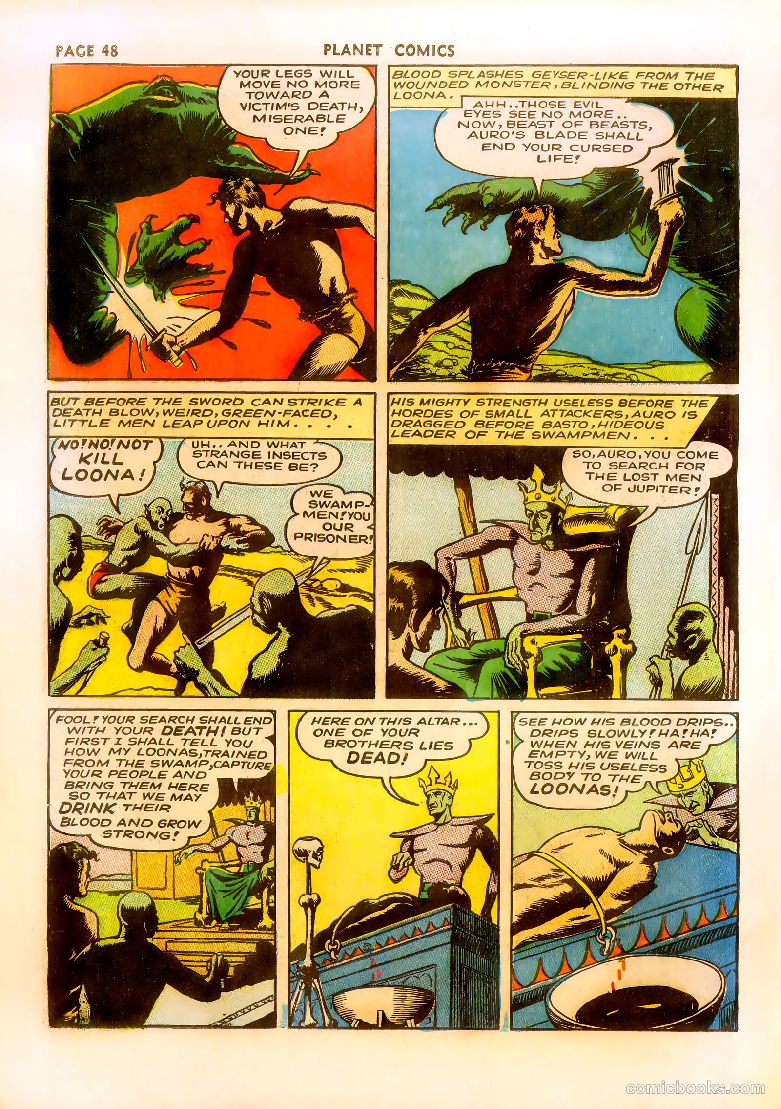 Planet Comics #23 (1943) — page 49 of 67