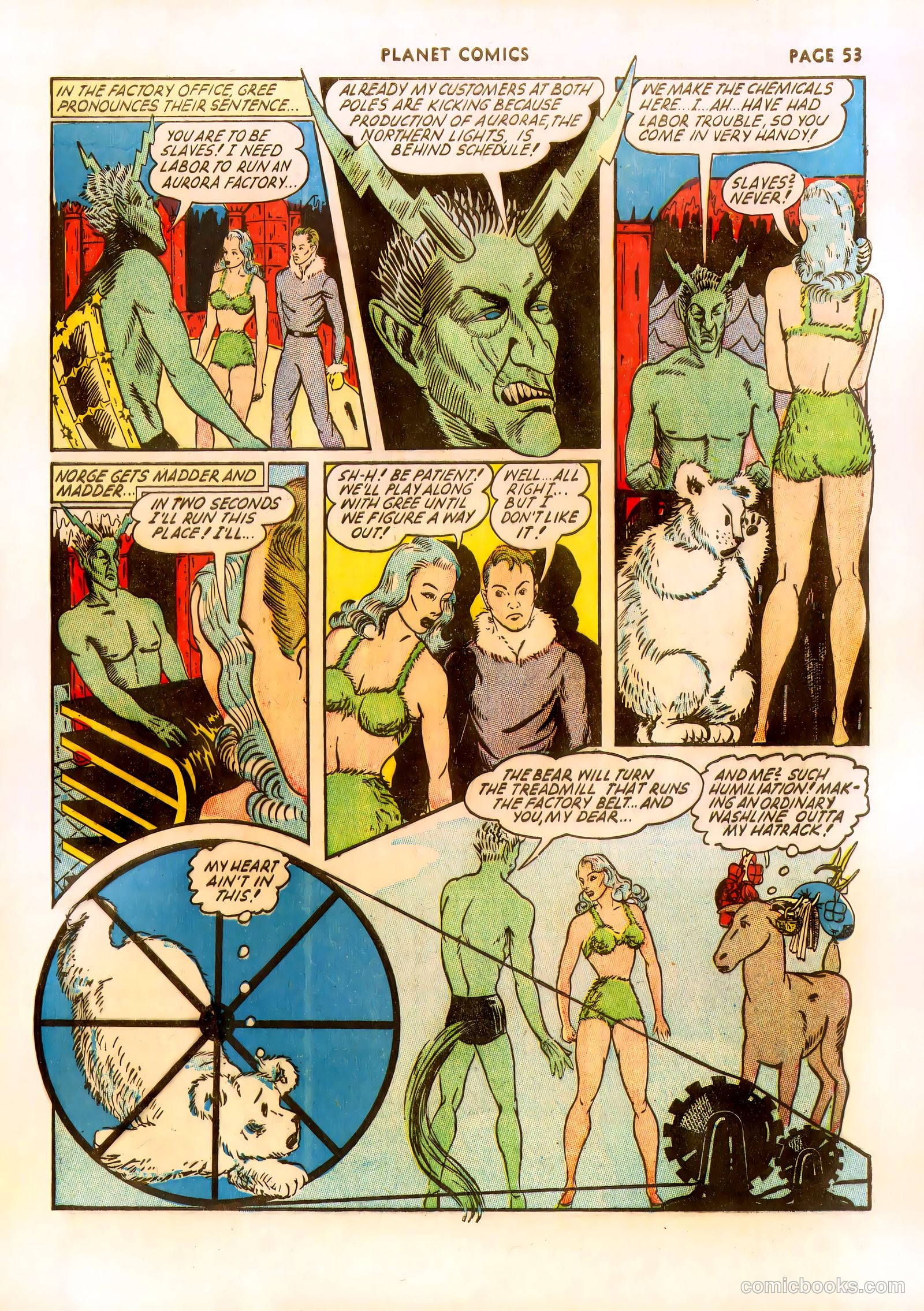 Planet Comics #23 (1943) — page 54 of 67