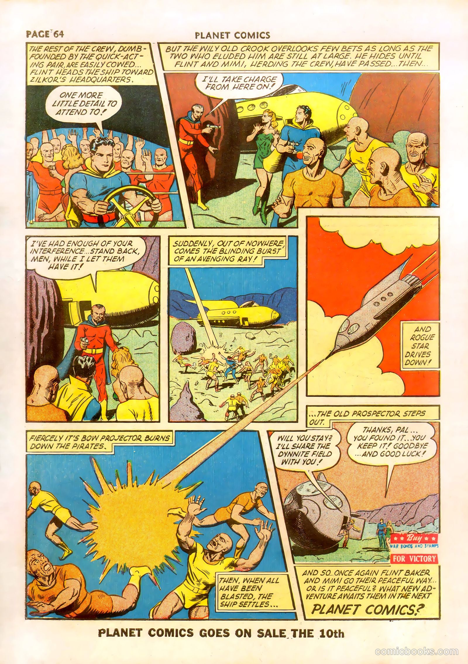 Planet Comics #23 (1943) — page 65 of 67