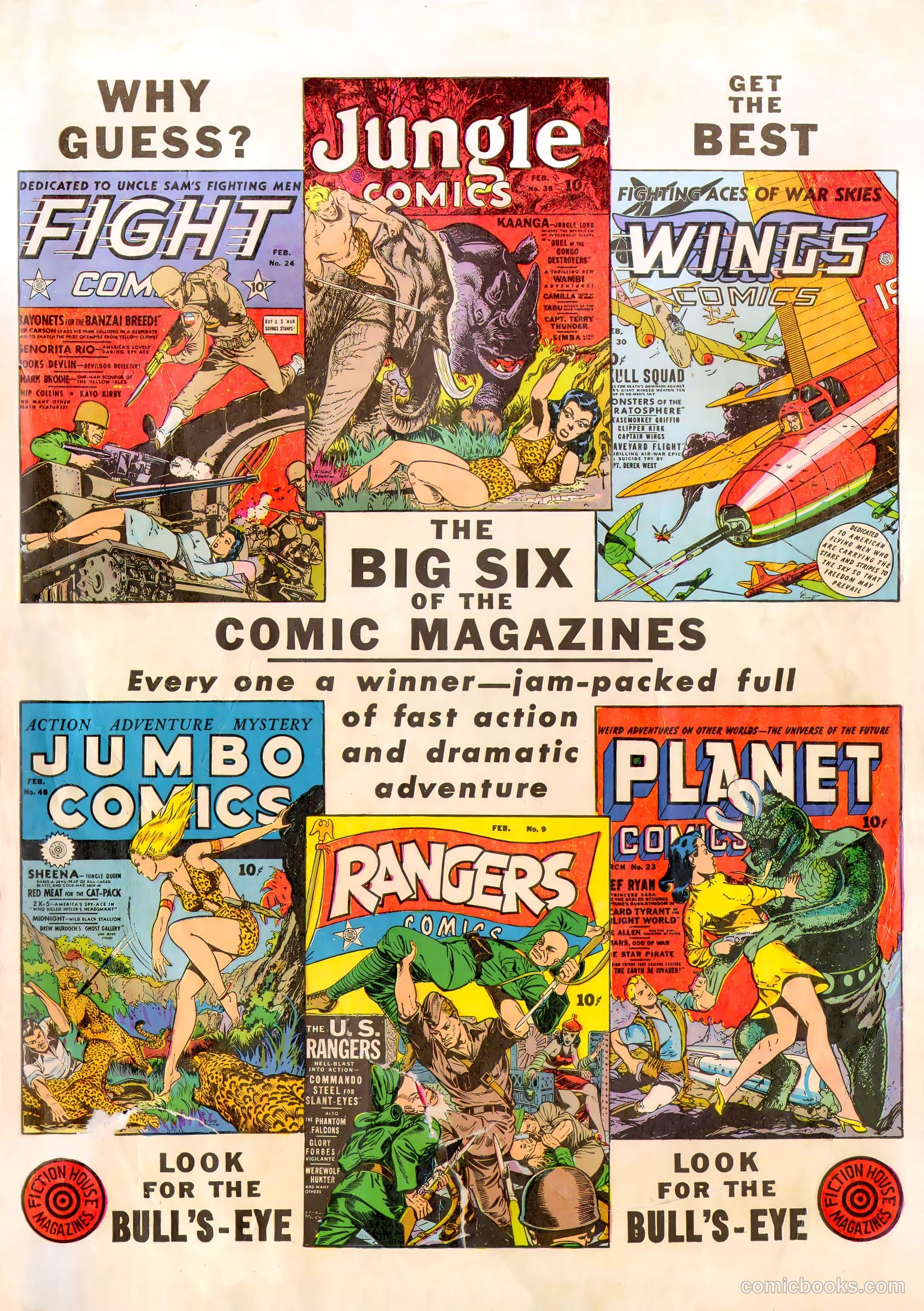 Planet Comics #23 (1943) — page 66 of 67