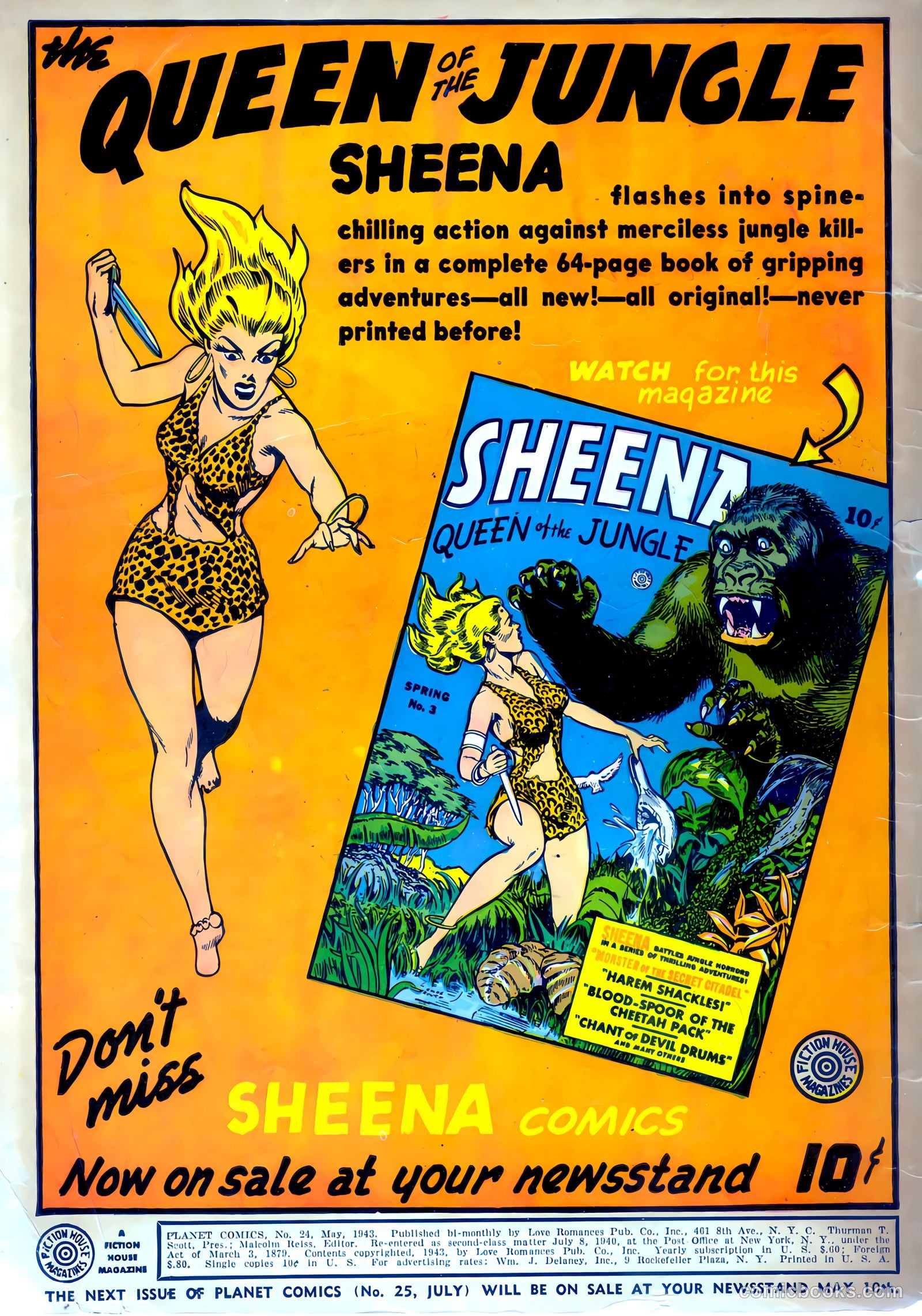 Planet Comics #24 (1943) — page 2 of 78