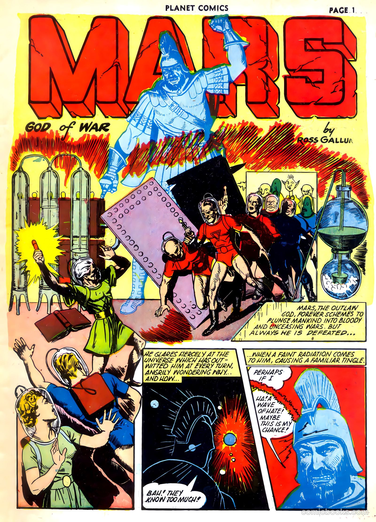 Planet Comics #24 (1943) — page 3 of 78