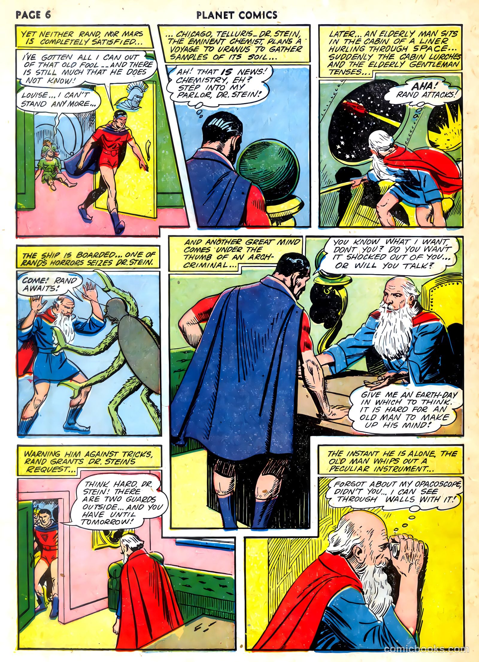 Planet Comics #24 (1943) — page 12 of 78