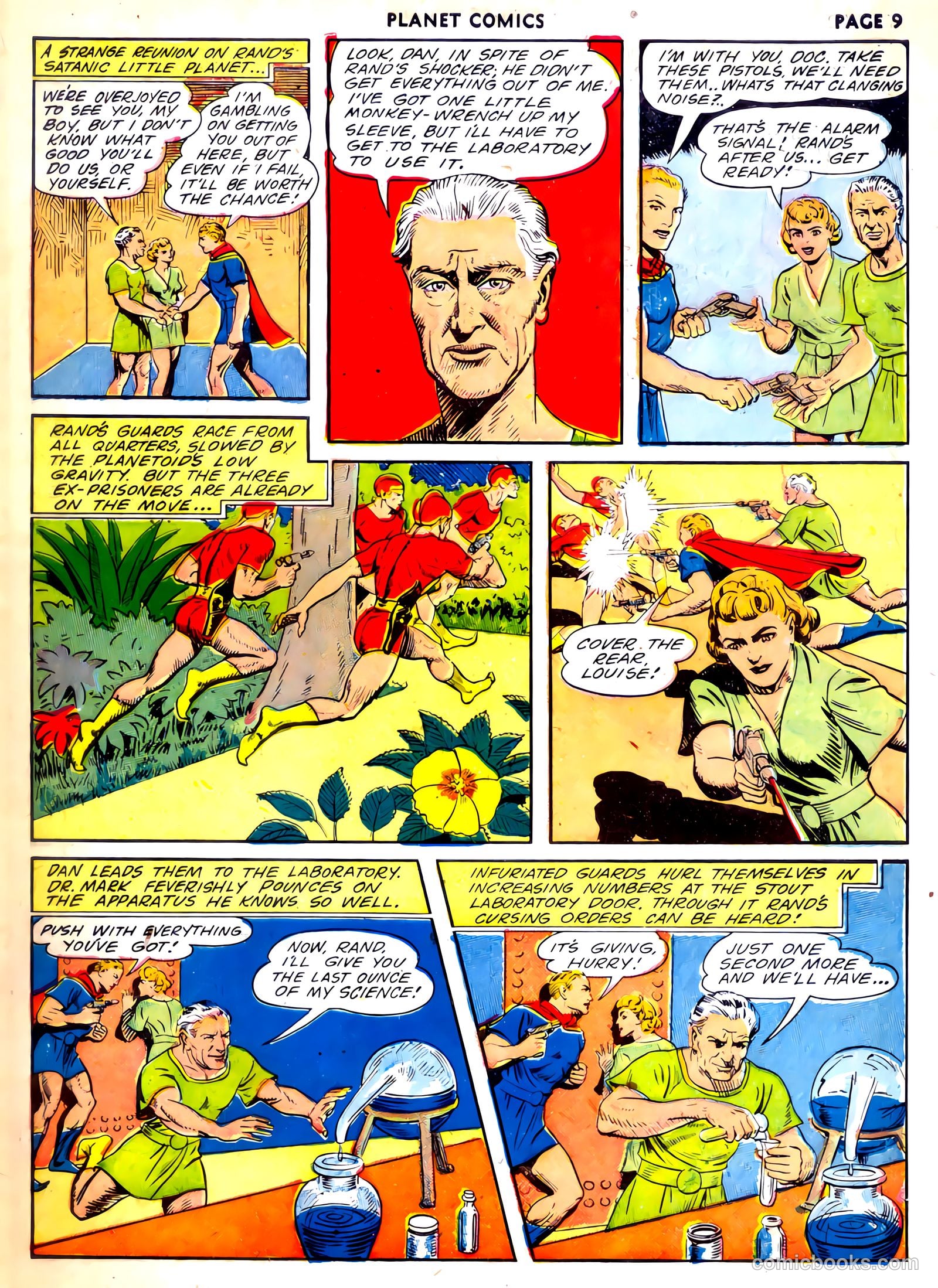 Planet Comics #24 (1943) — page 18 of 78