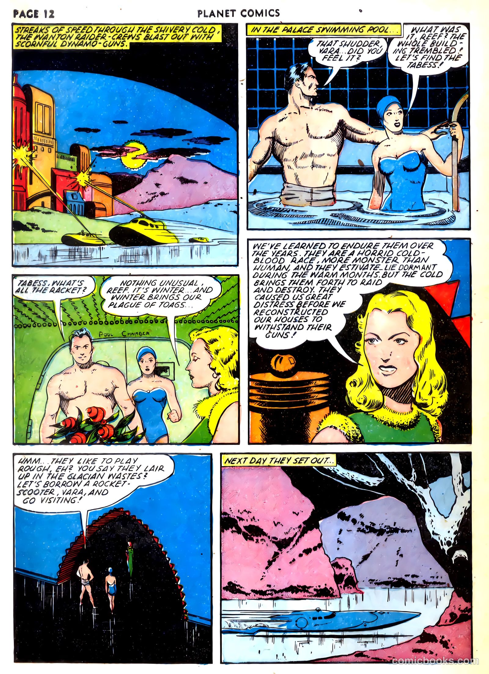 Planet Comics #24 (1943) — page 23 of 78