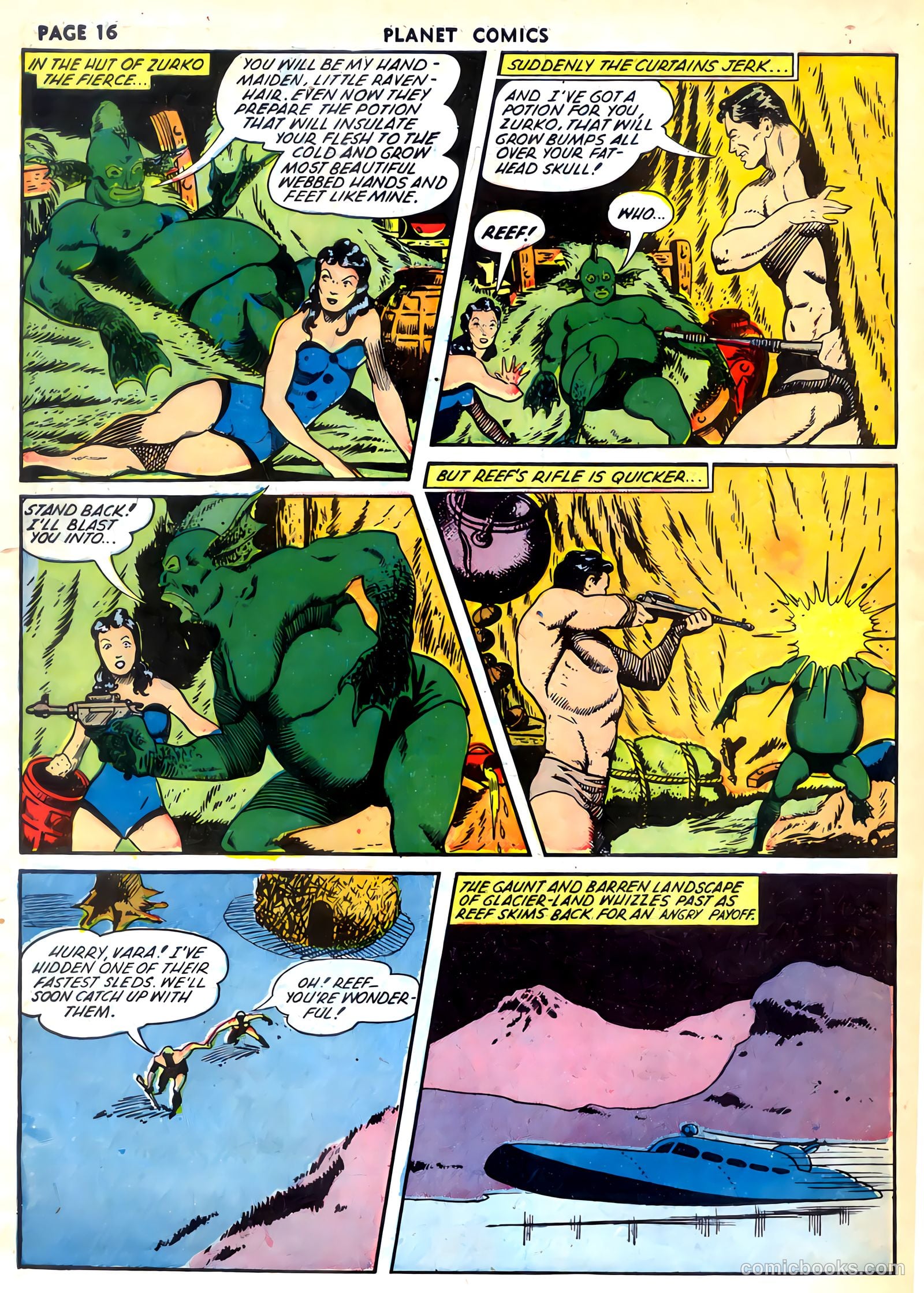Planet Comics #24 (1943) — page 27 of 78