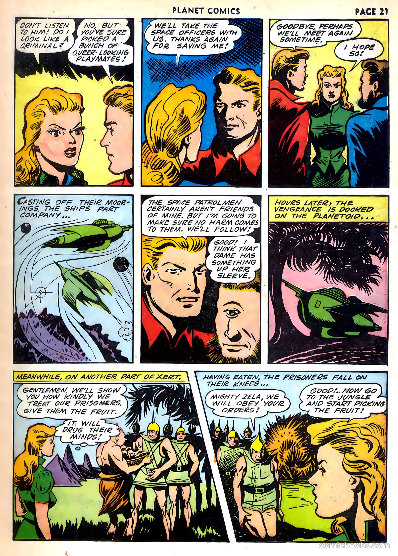 Planet Comics #24 (1943) — page 32 of 78