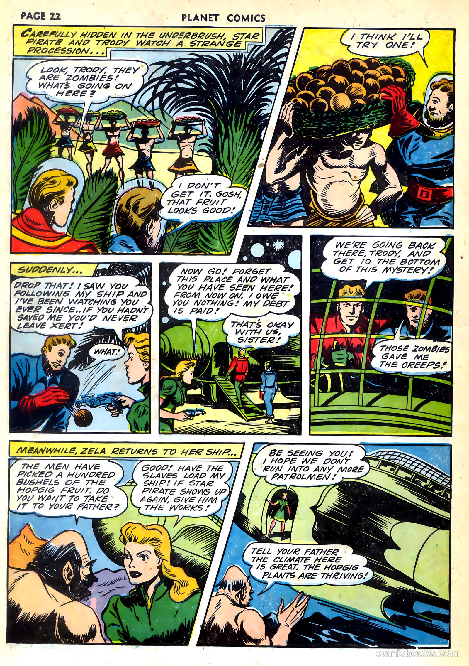 Planet Comics #24 (1943) — page 33 of 78