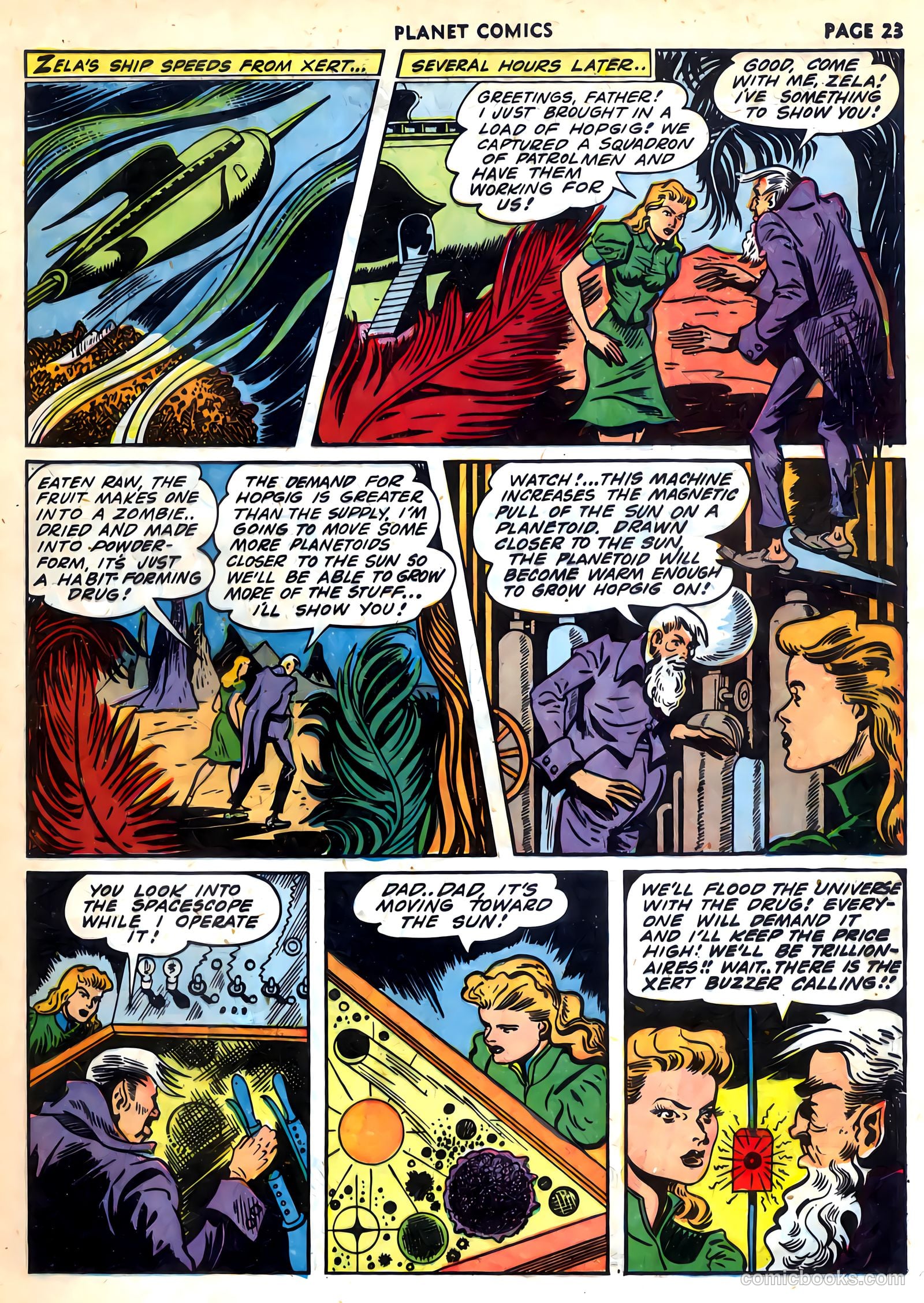 Planet Comics #24 (1943) — page 34 of 78