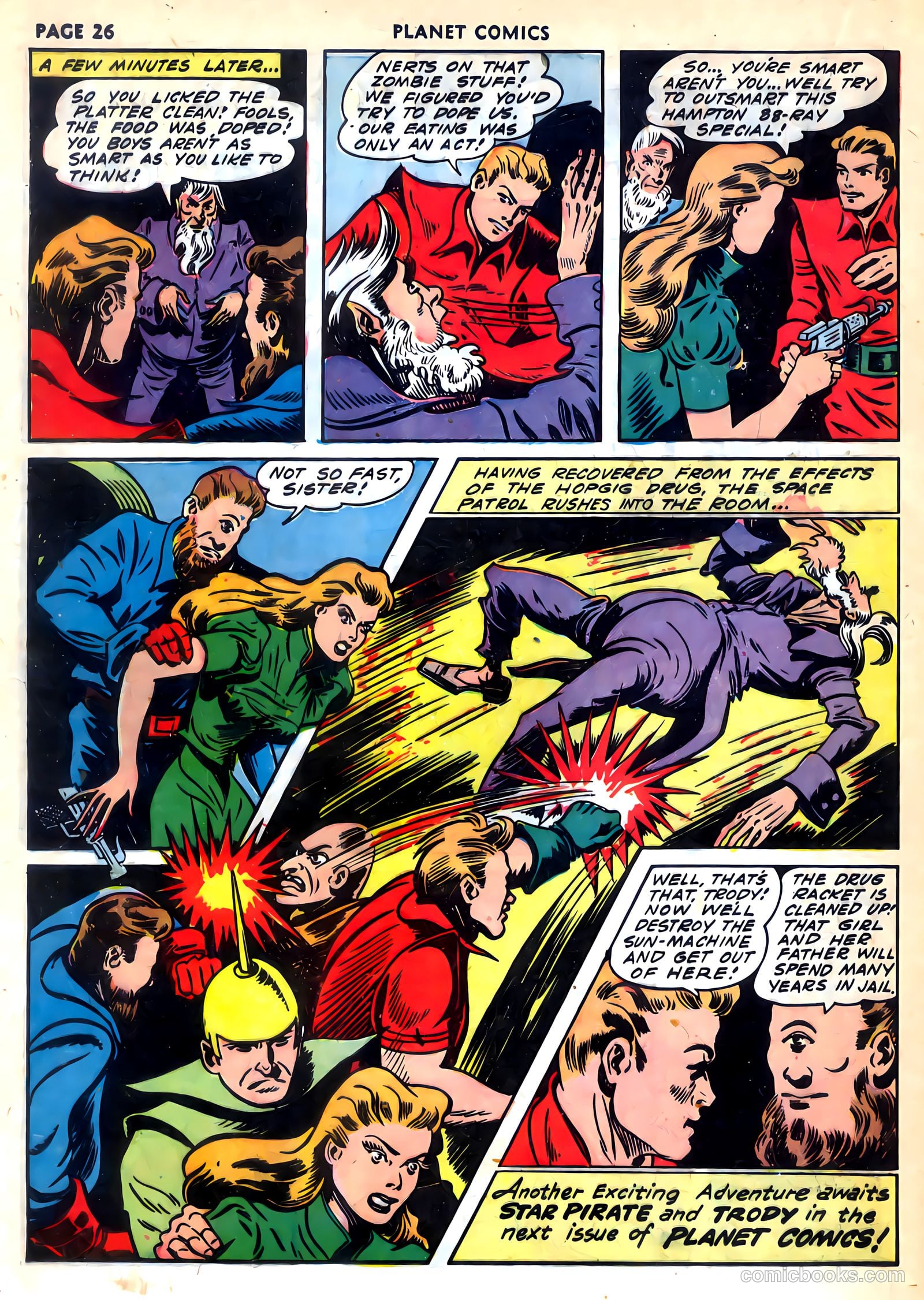 Planet Comics #24 (1943) — page 37 of 78