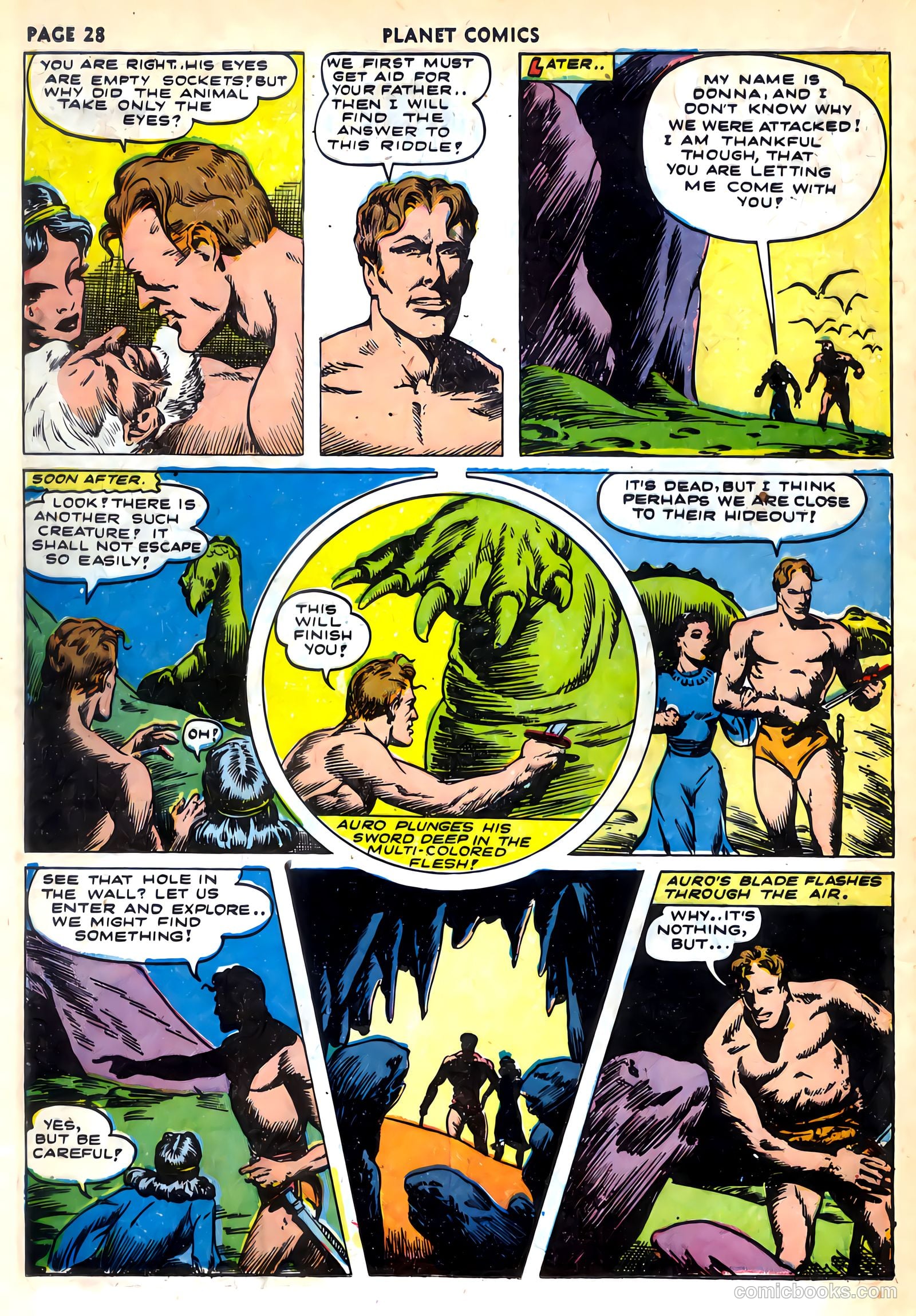 Planet Comics #24 (1943) — page 39 of 78