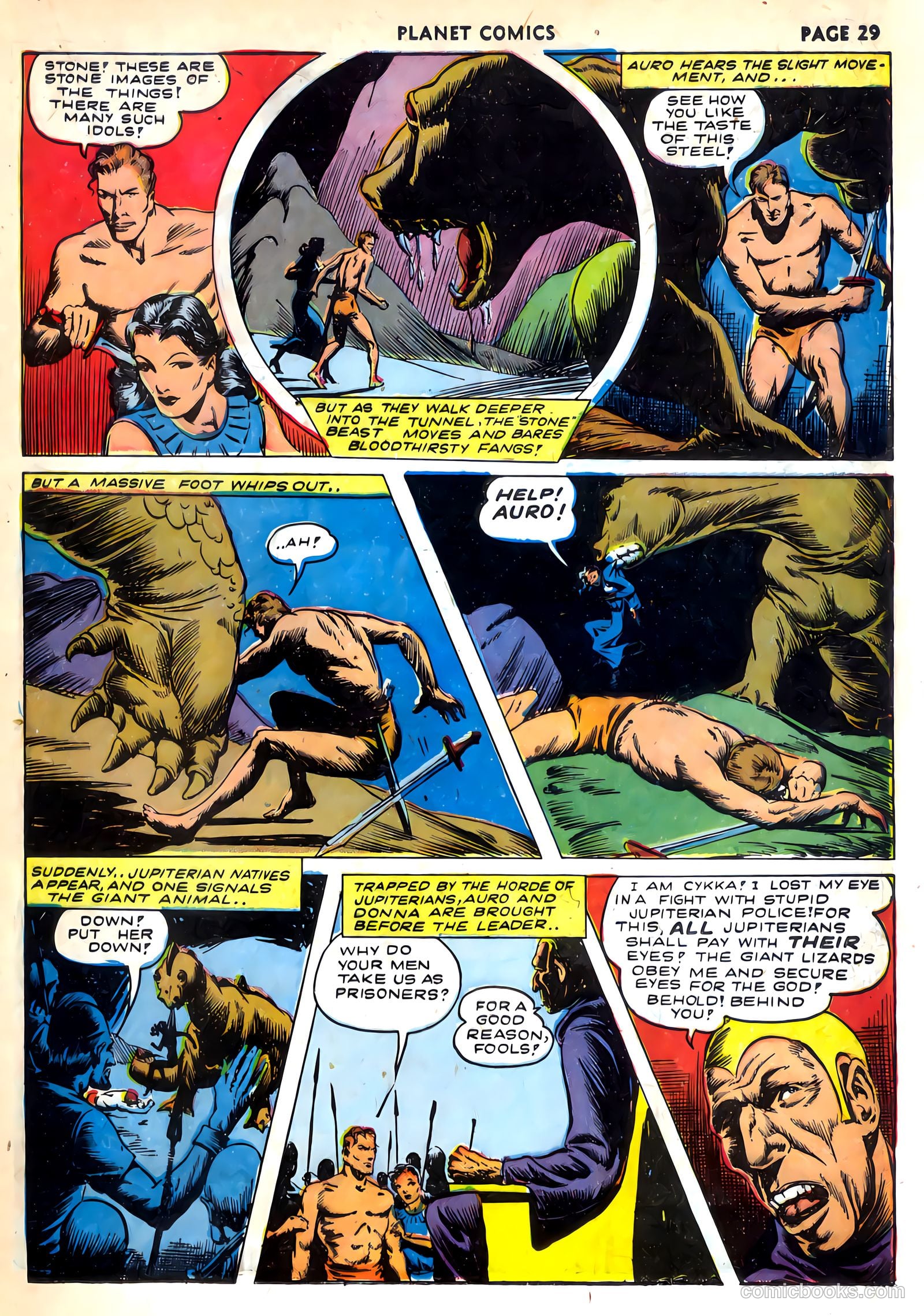 Planet Comics #24 (1943) — page 40 of 78