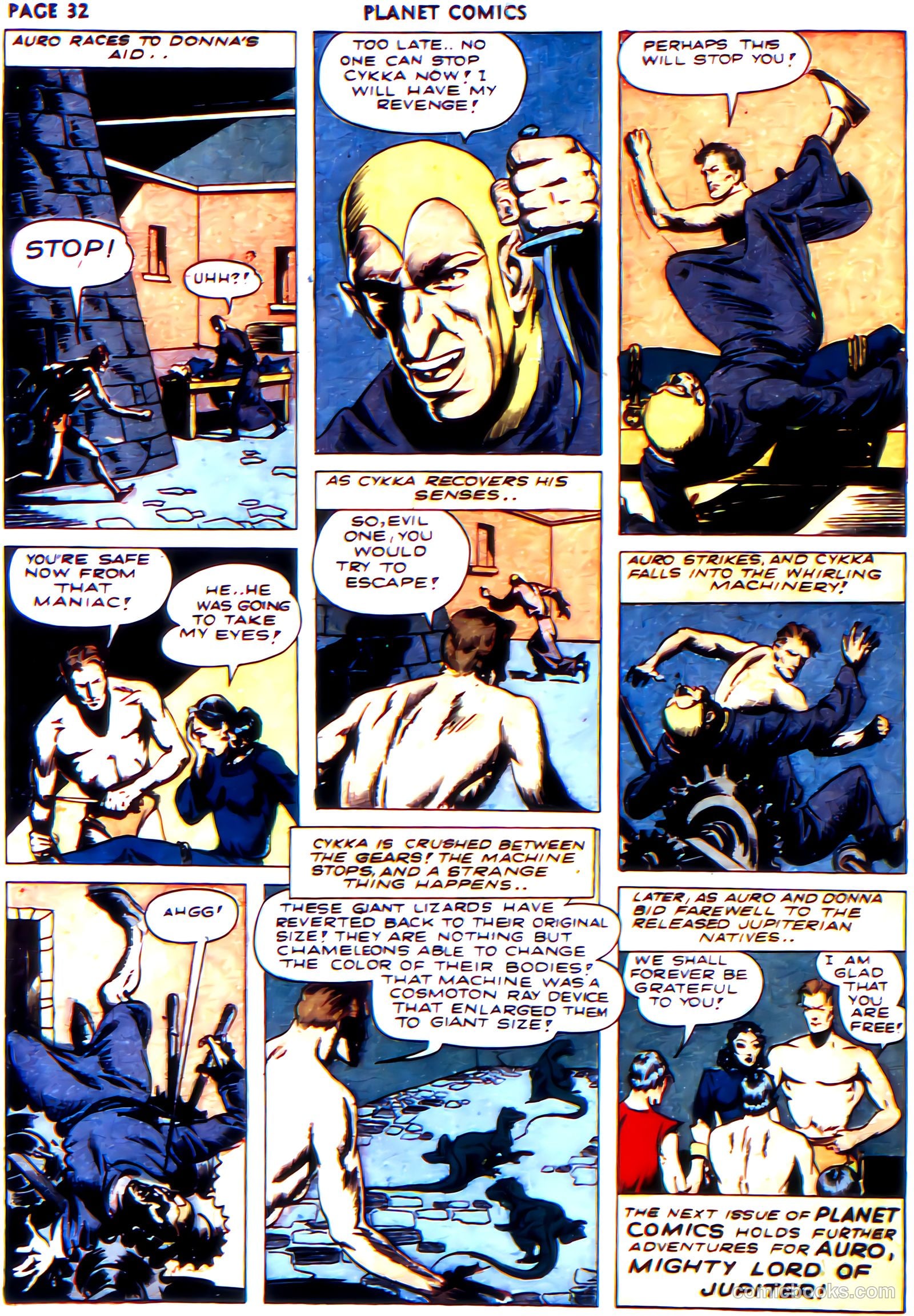 Planet Comics #24 (1943) — page 43 of 78