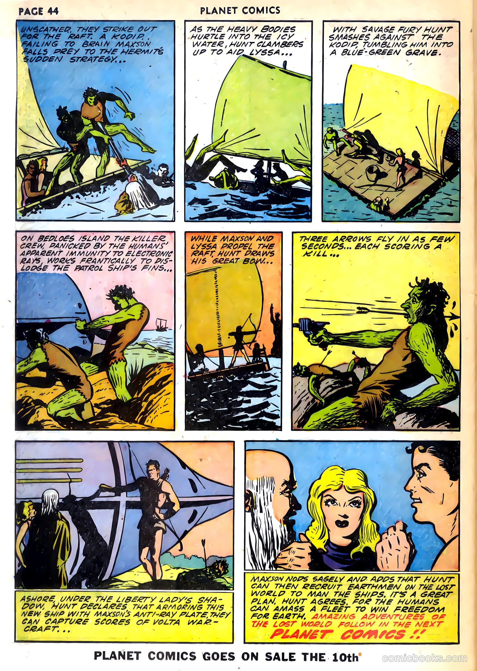 Planet Comics #24 (1943) — page 55 of 78