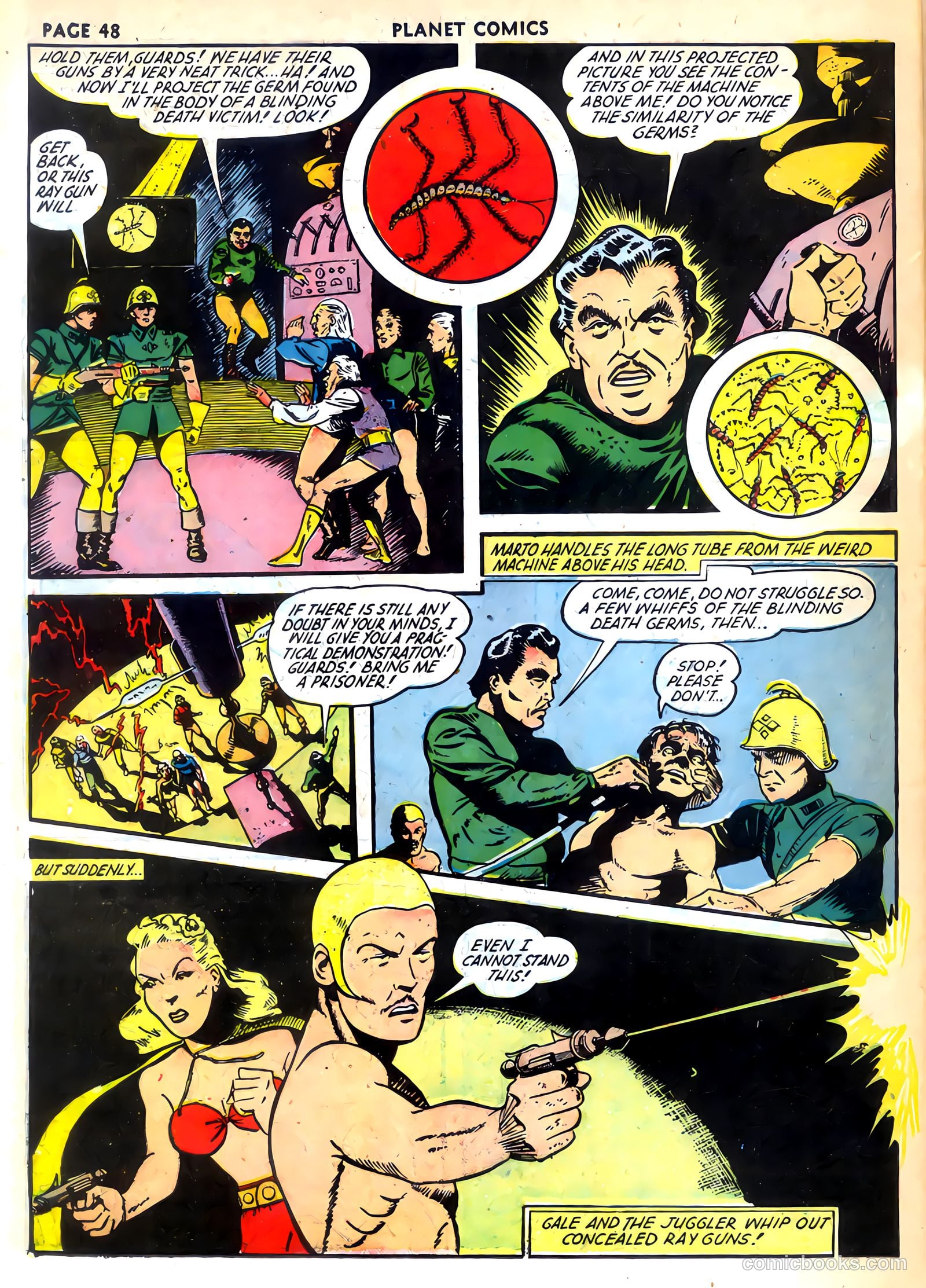 Planet Comics #24 (1943) — page 60 of 78