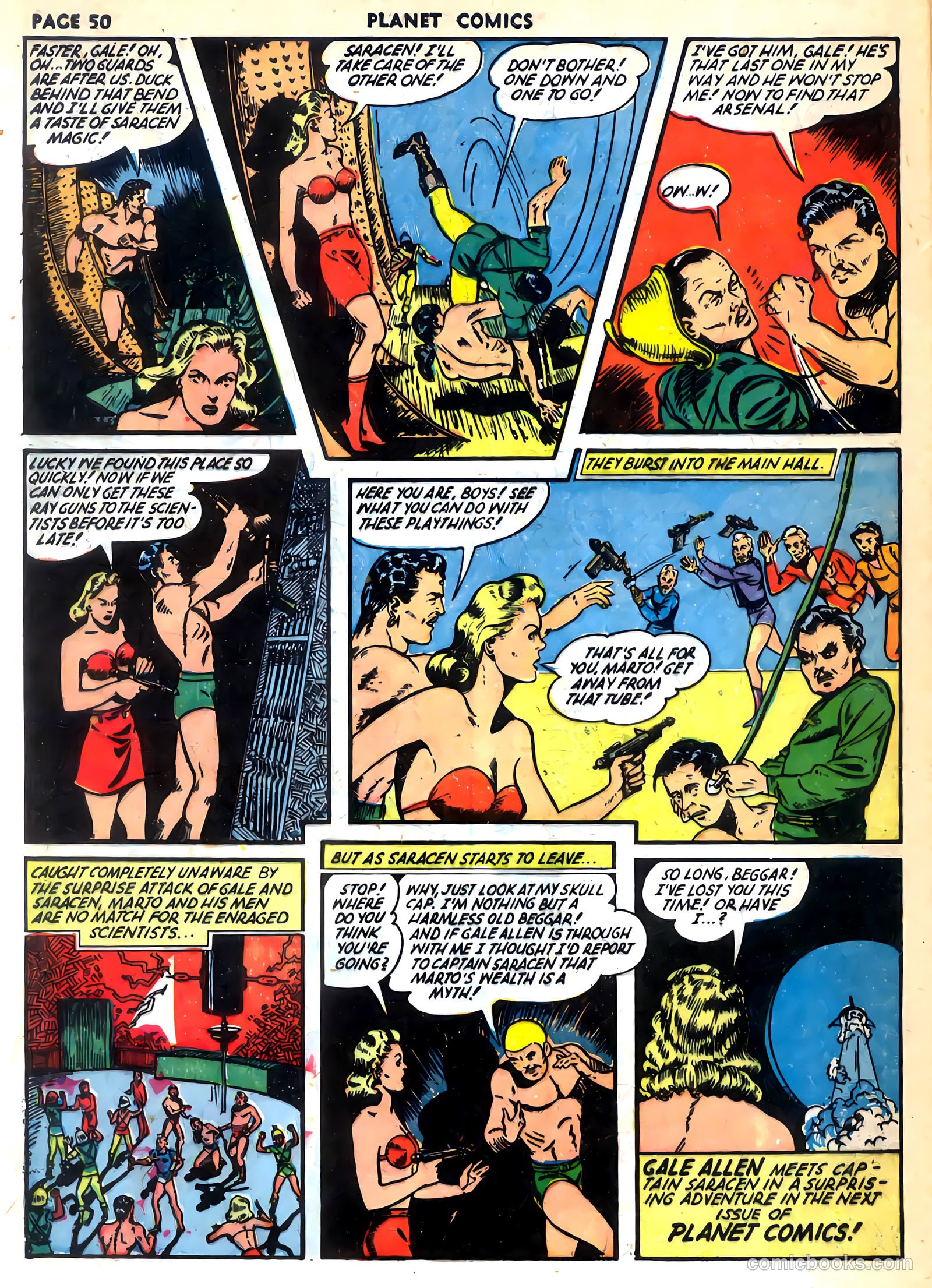 Planet Comics #24 (1943) — page 62 of 78