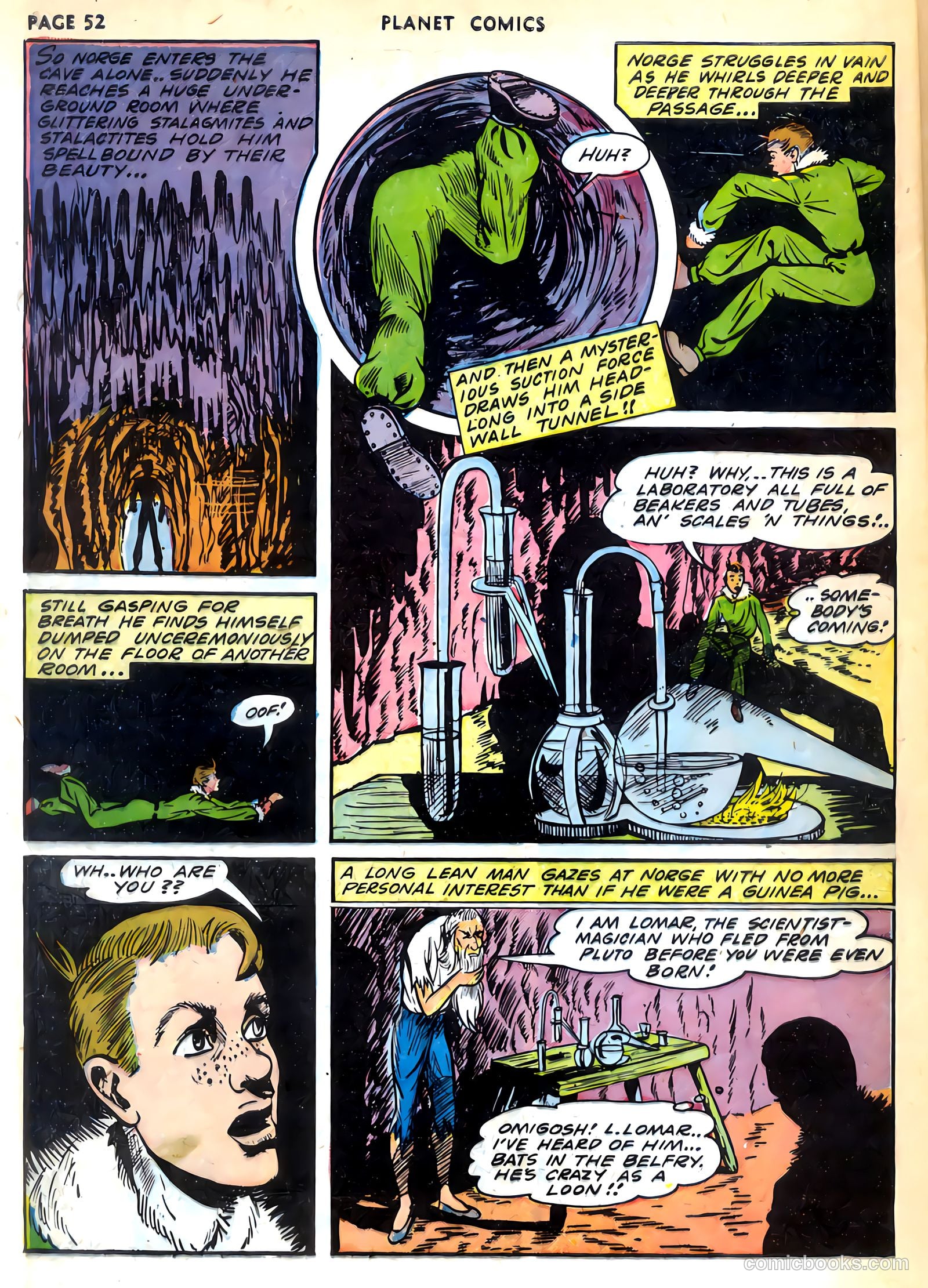 Planet Comics #24 (1943) — page 64 of 78