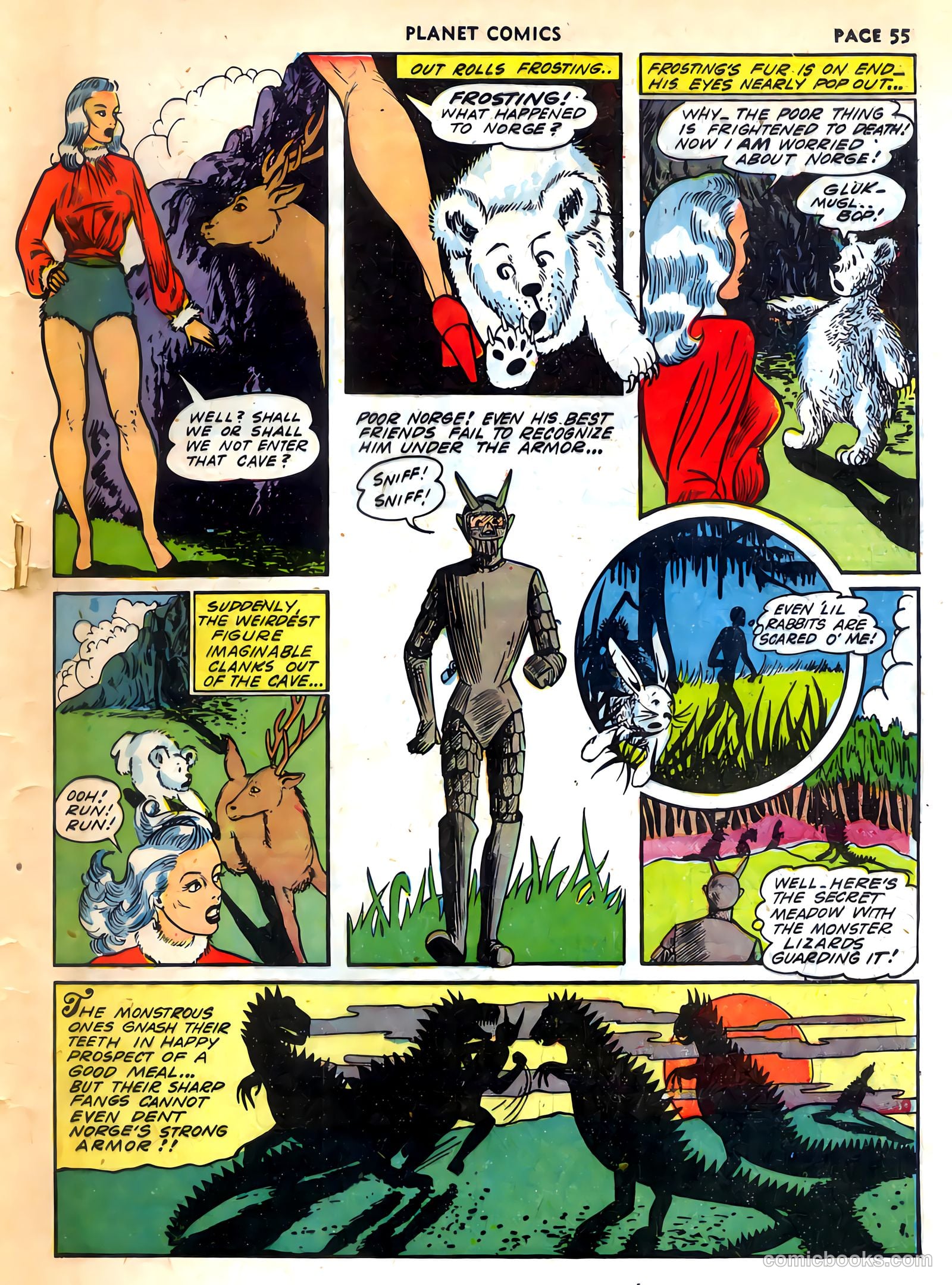 Planet Comics #24 (1943) — page 67 of 78