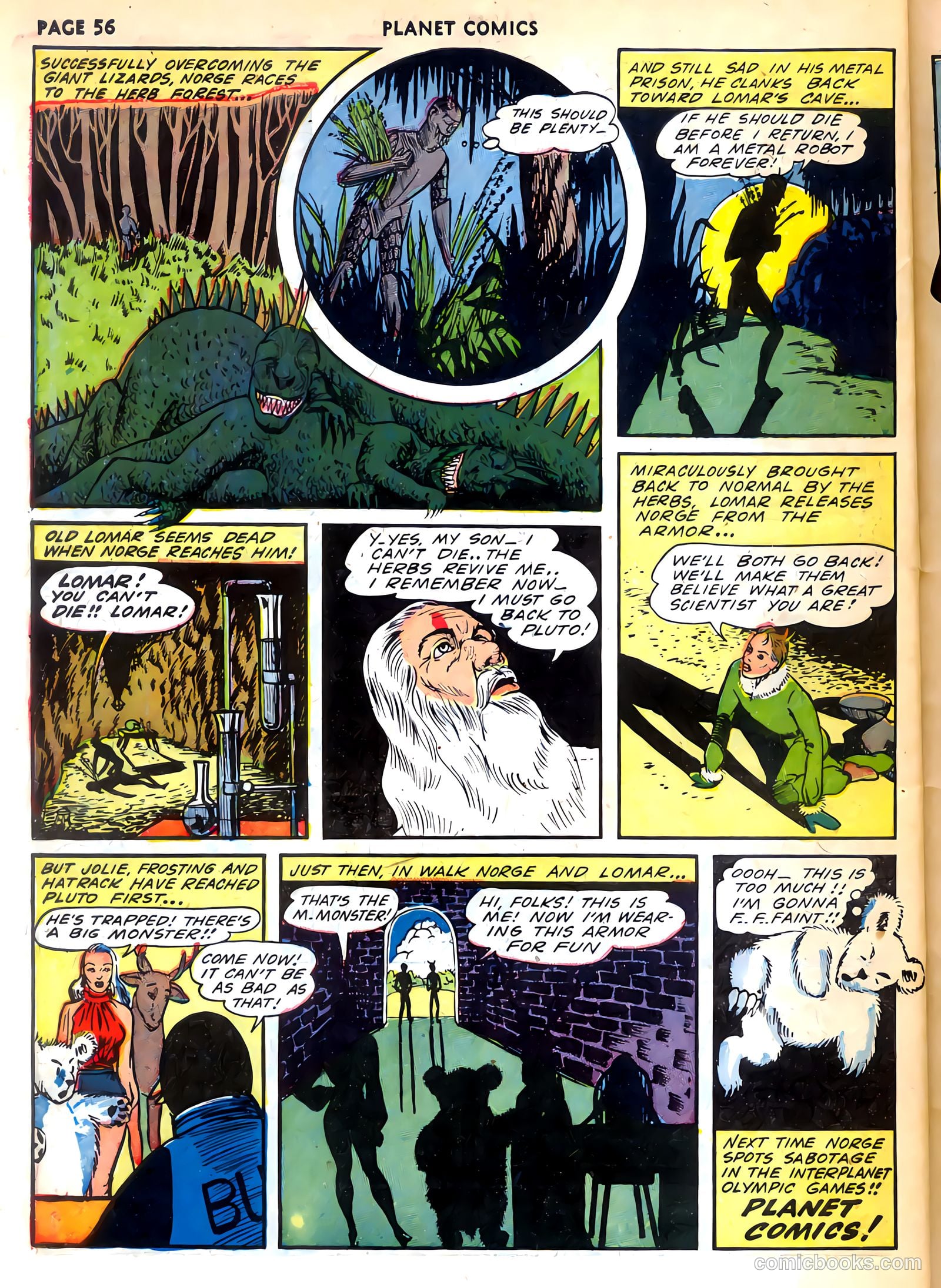 Planet Comics #24 (1943) — page 68 of 78