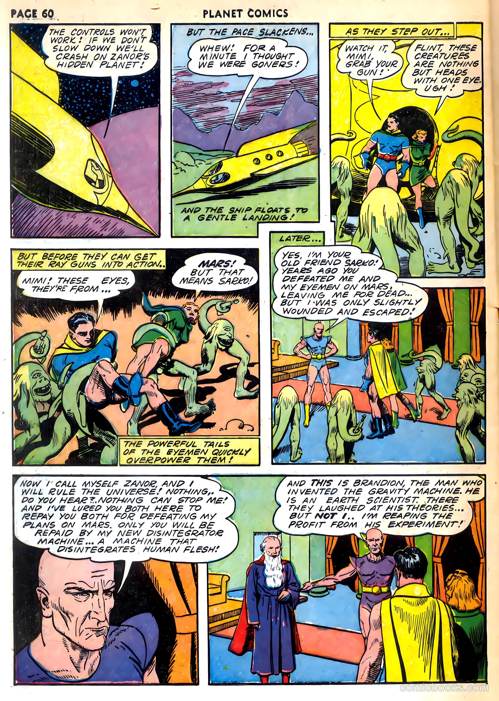Planet Comics #24 (1943) — page 72 of 78