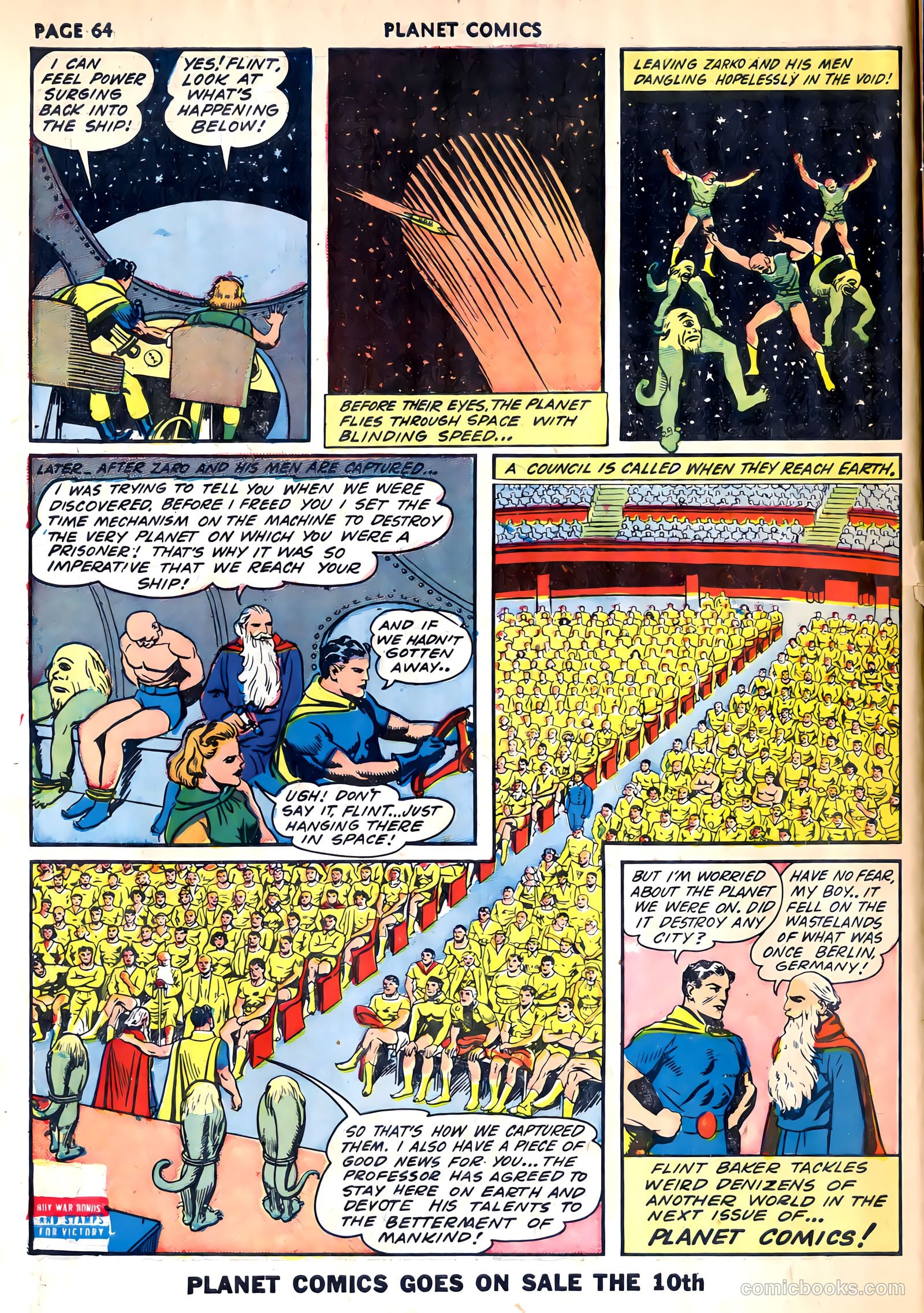 Planet Comics #24 (1943) — page 76 of 78