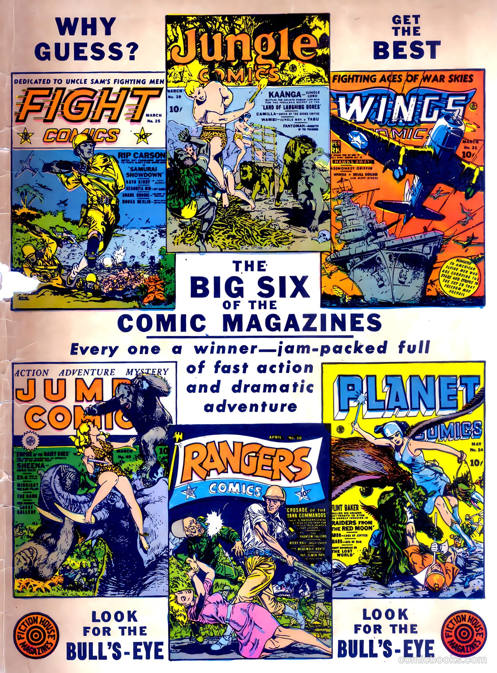 Planet Comics #24 (1943) — page 77 of 78