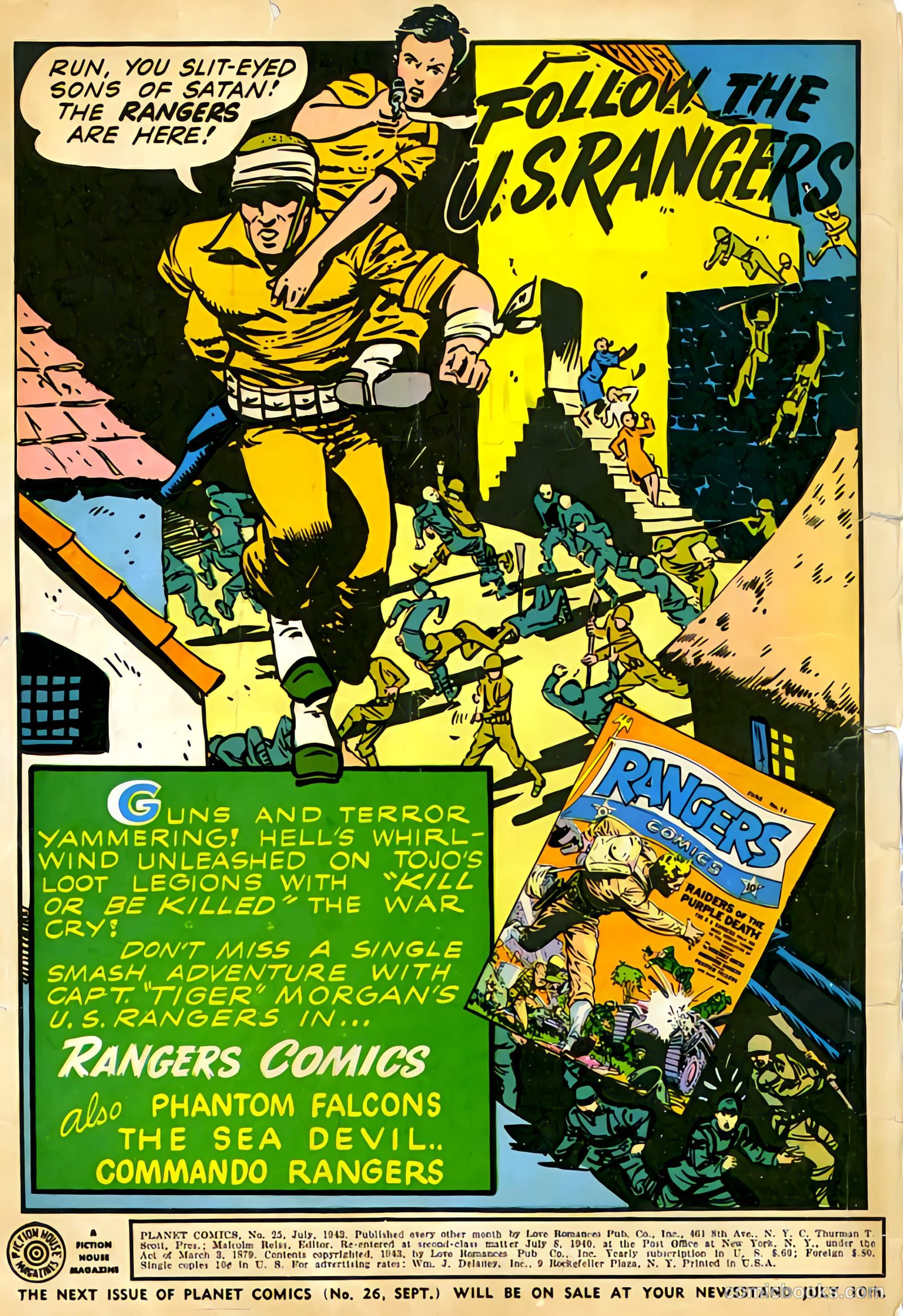 Planet Comics #25 (1943) — page 2 of 60